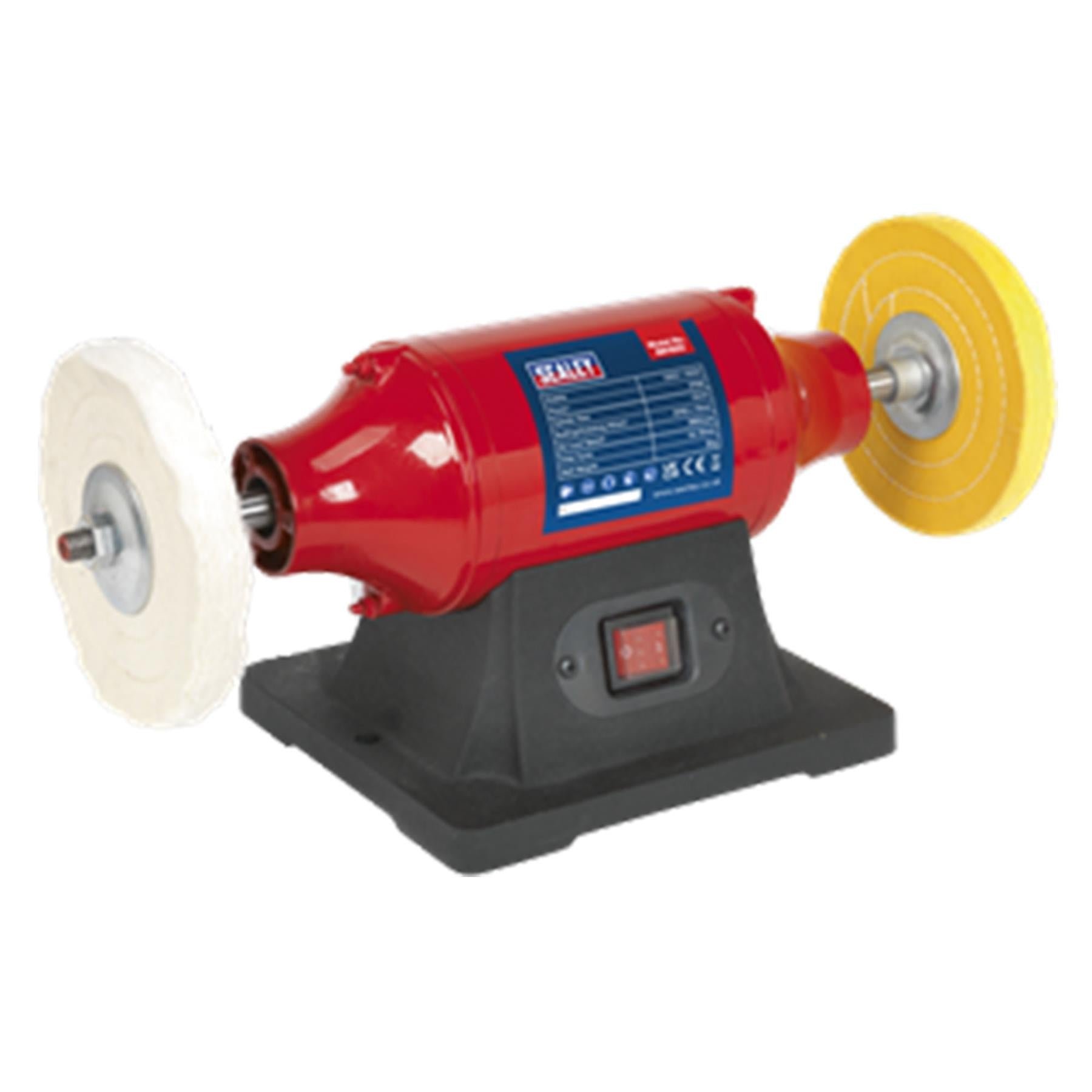 Sealey Bench Mounting Buffer/Polisher 150mm 370W/230V