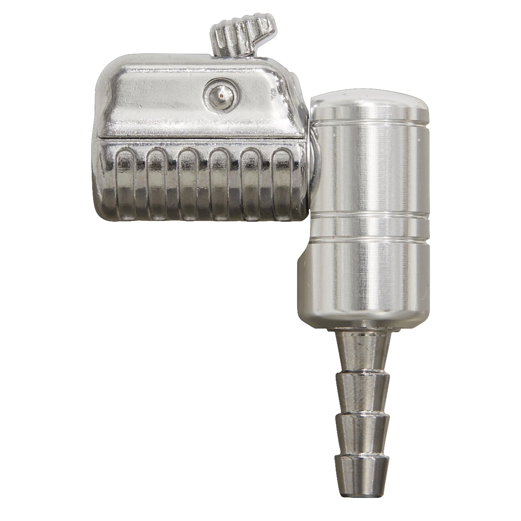 Sealey 90 Angled Swivel Tyre Inflator Clip-On Connector 6mm Bore