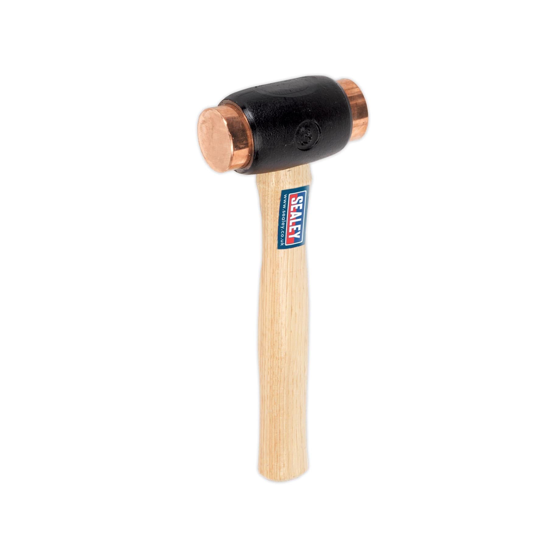 Sealey Copper Faced Hammer 4.3lb Hickory Shaft