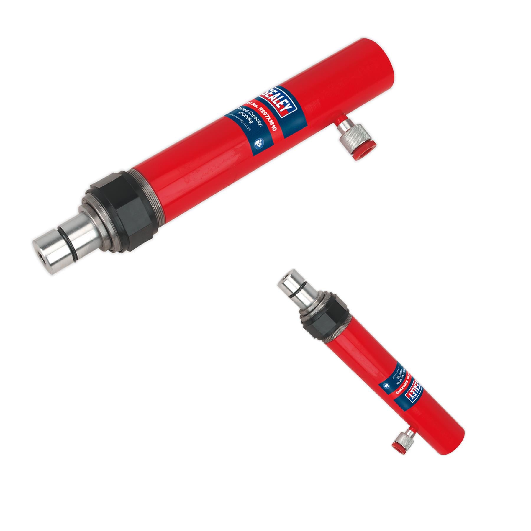 Sealey Push Ram - Maxi 10tonne High Flow Quick-Connecting Coupler