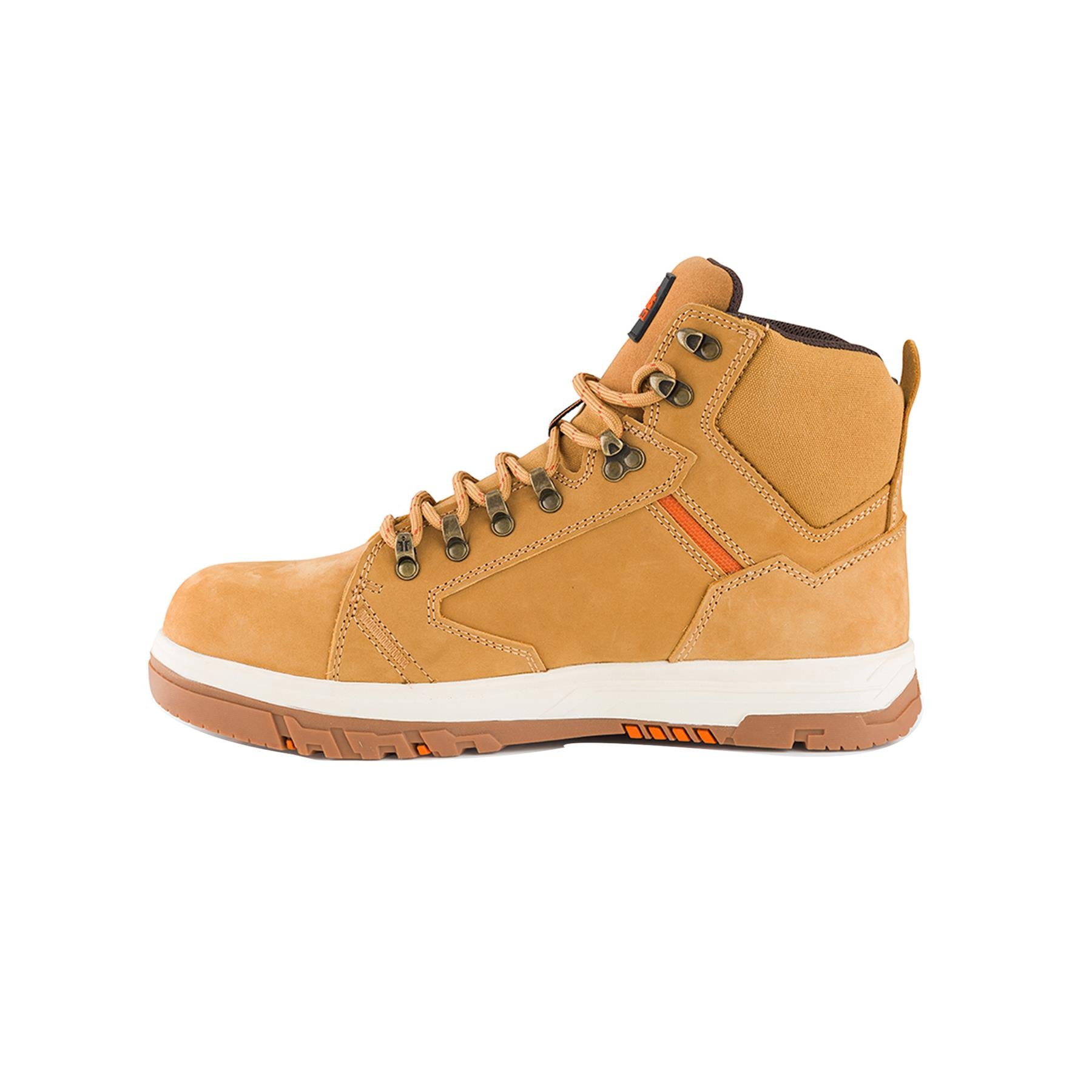 Scruffs Nevis Safety Boot Tan Size 10.5 / 45 Slip Resistant For Safe Working.