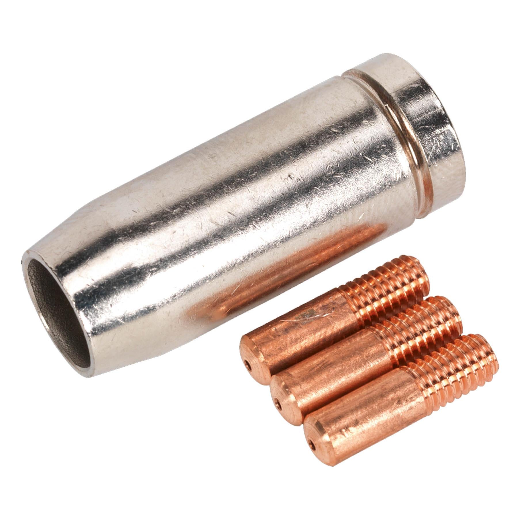 Sealey Conical Nozzle x 1 Contact Tip 0.8mm x 3 MB14