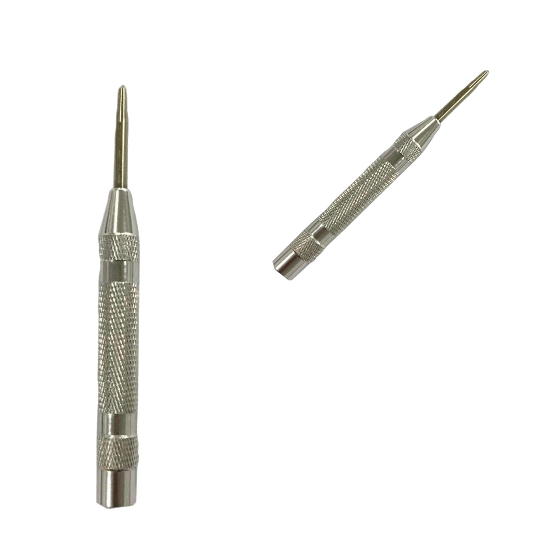 Hilka Automatic Centre Punch 5" Heavy Duty Auto Center Punch Adjustable Tension