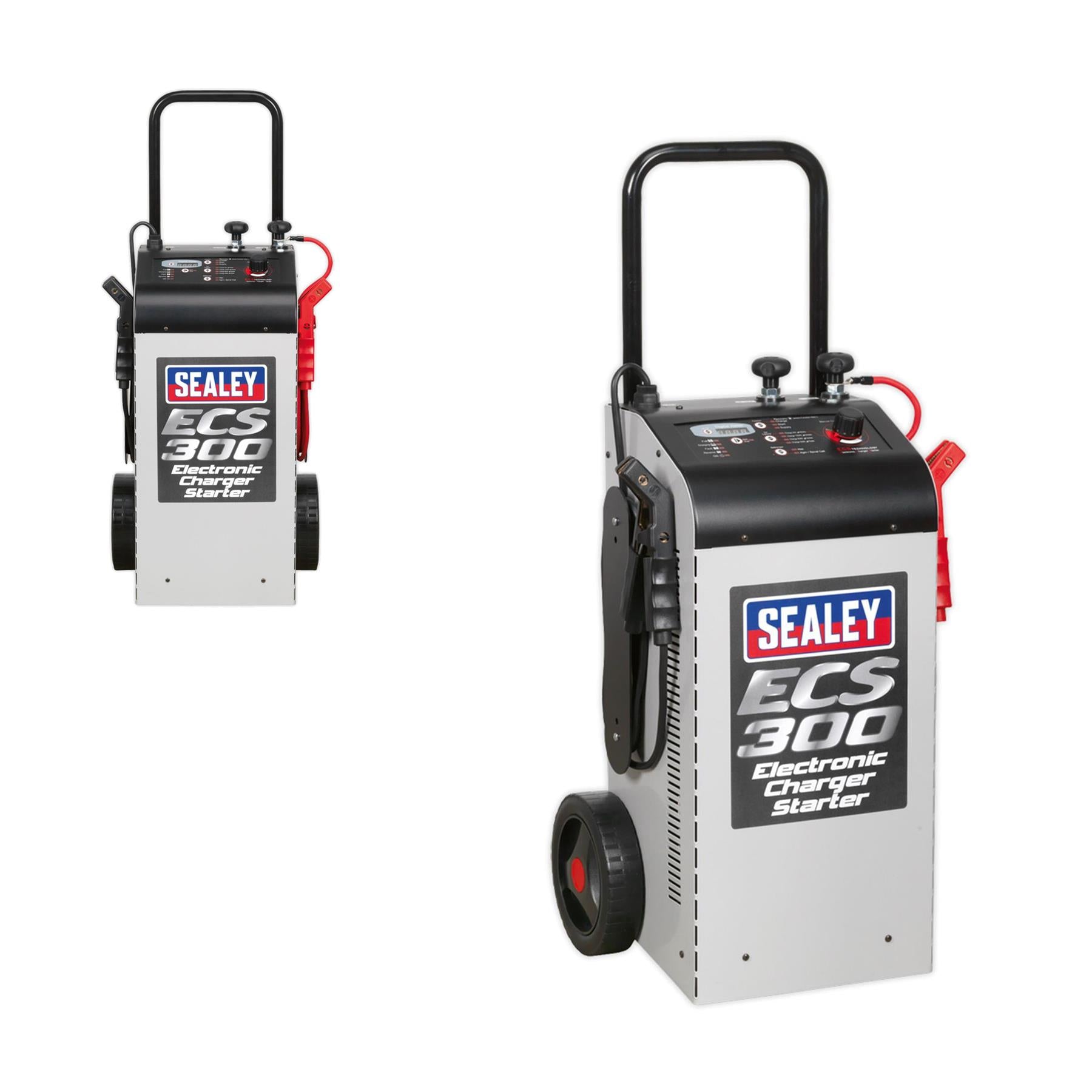 Sealey Electronic Charger Starter 45/300A 12/24V