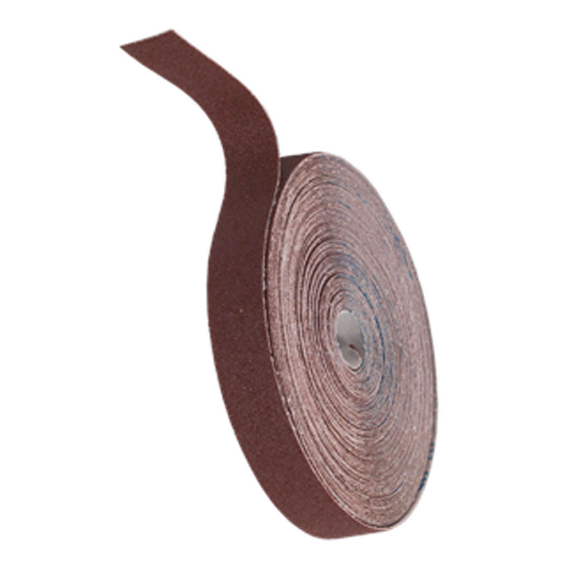 Sealey Emery Roll Brown 25mm x 50m 120Grit