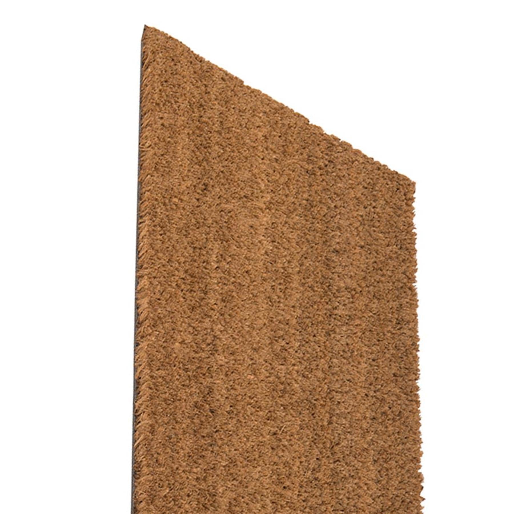 350 x 600mm Door Mat Outdoor Natural Plain Doormat Non Slip Matting Front Floor