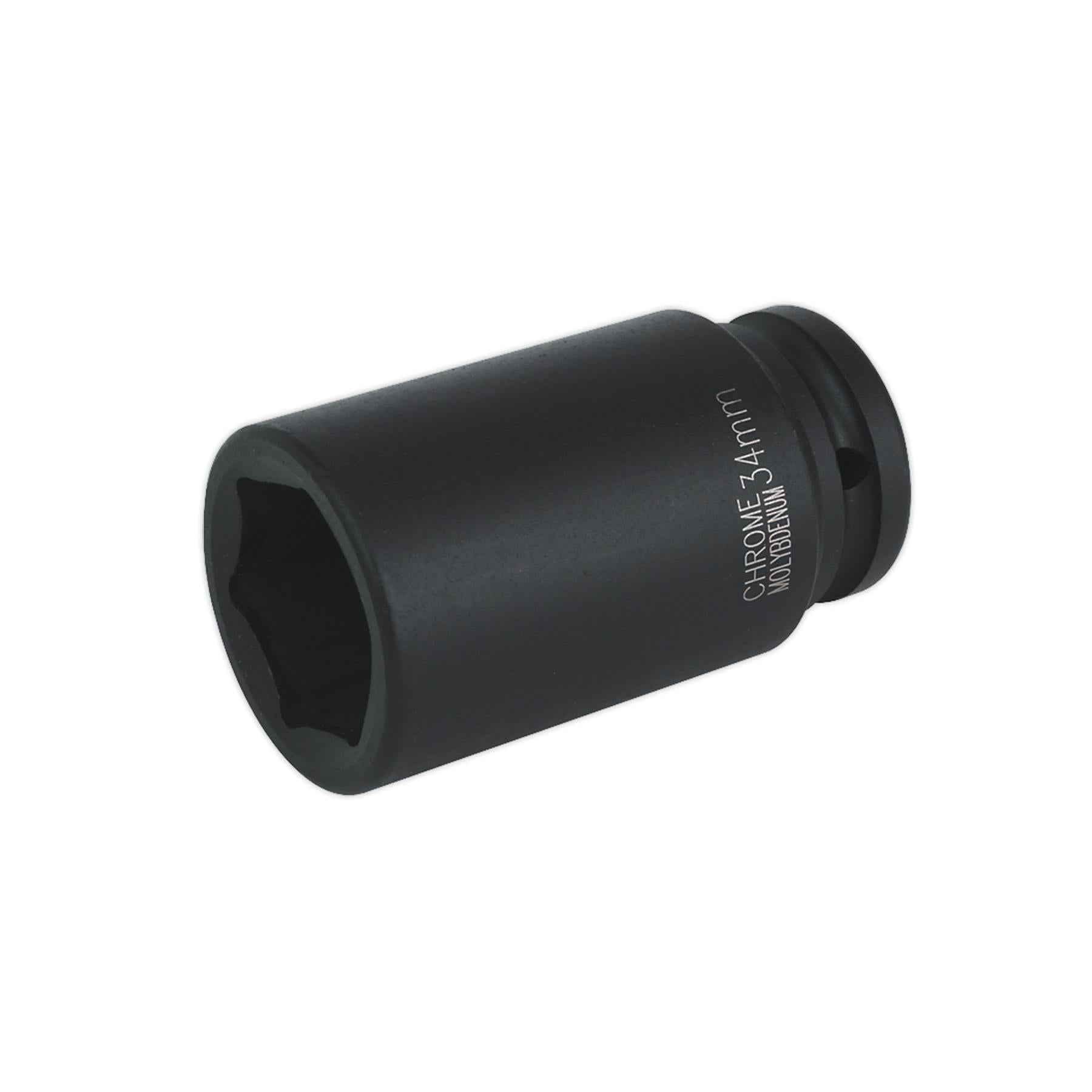 Sealey Impact Socket 34mm Deep 3/4"Sq Drive