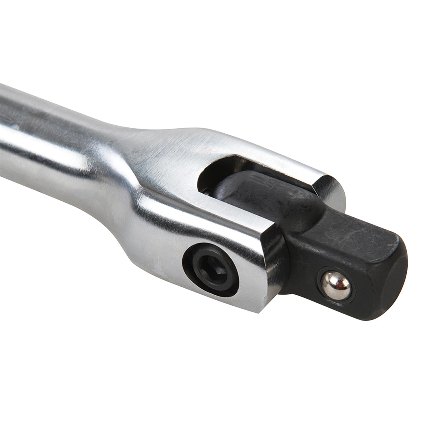 Flexible Handle 1/2" / 600mm Hinged Joint Head With Spring Loaded Ball Bearing