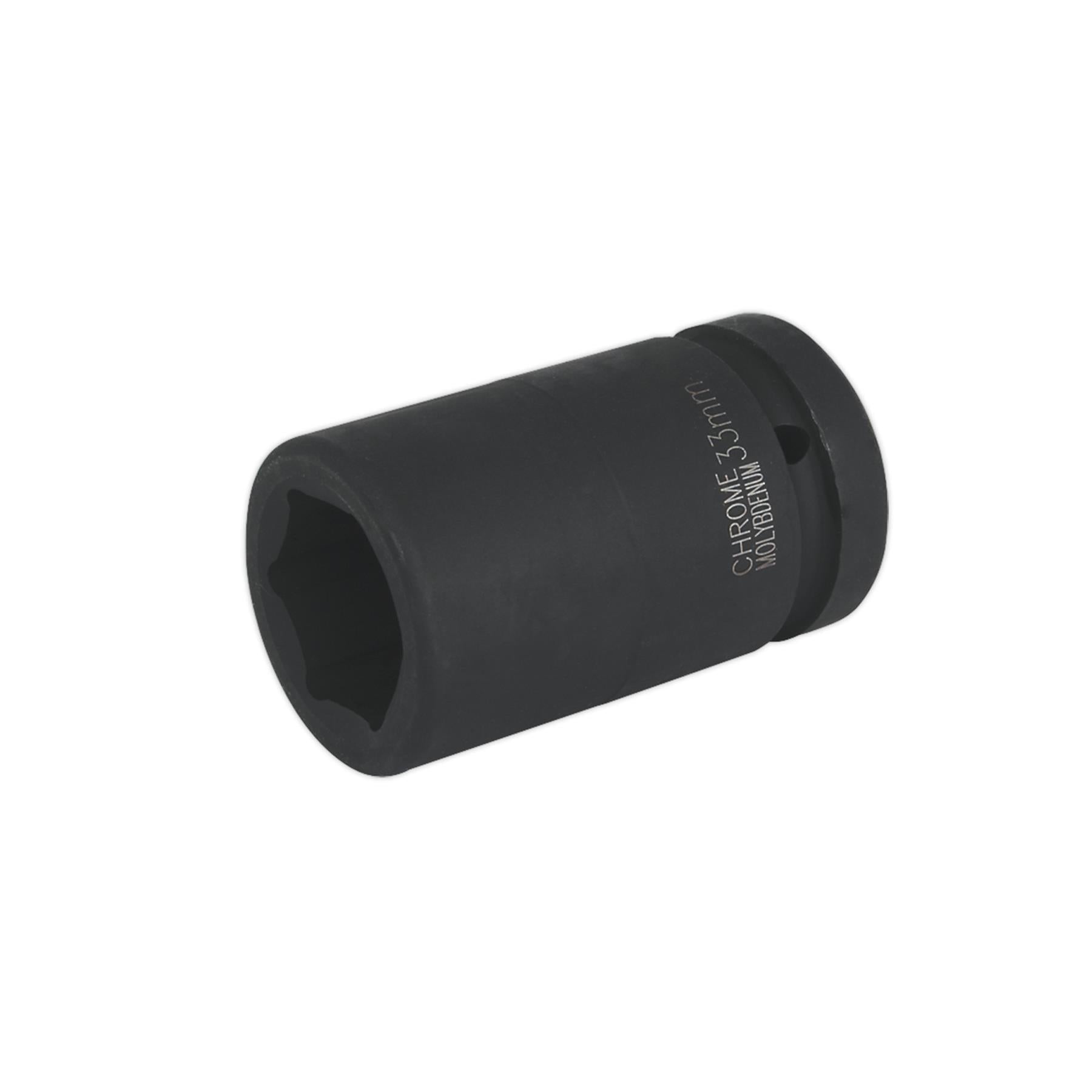 Sealey Impact Socket 33mm Deep 1"Sq Drive
