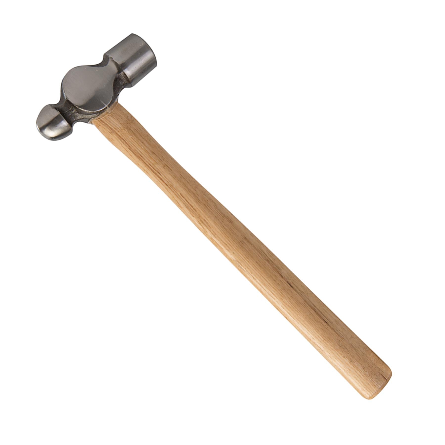 Hardwood Ball Pein Hammer 32Oz(907G) Strong Forged Steel Metal Punching Riveting