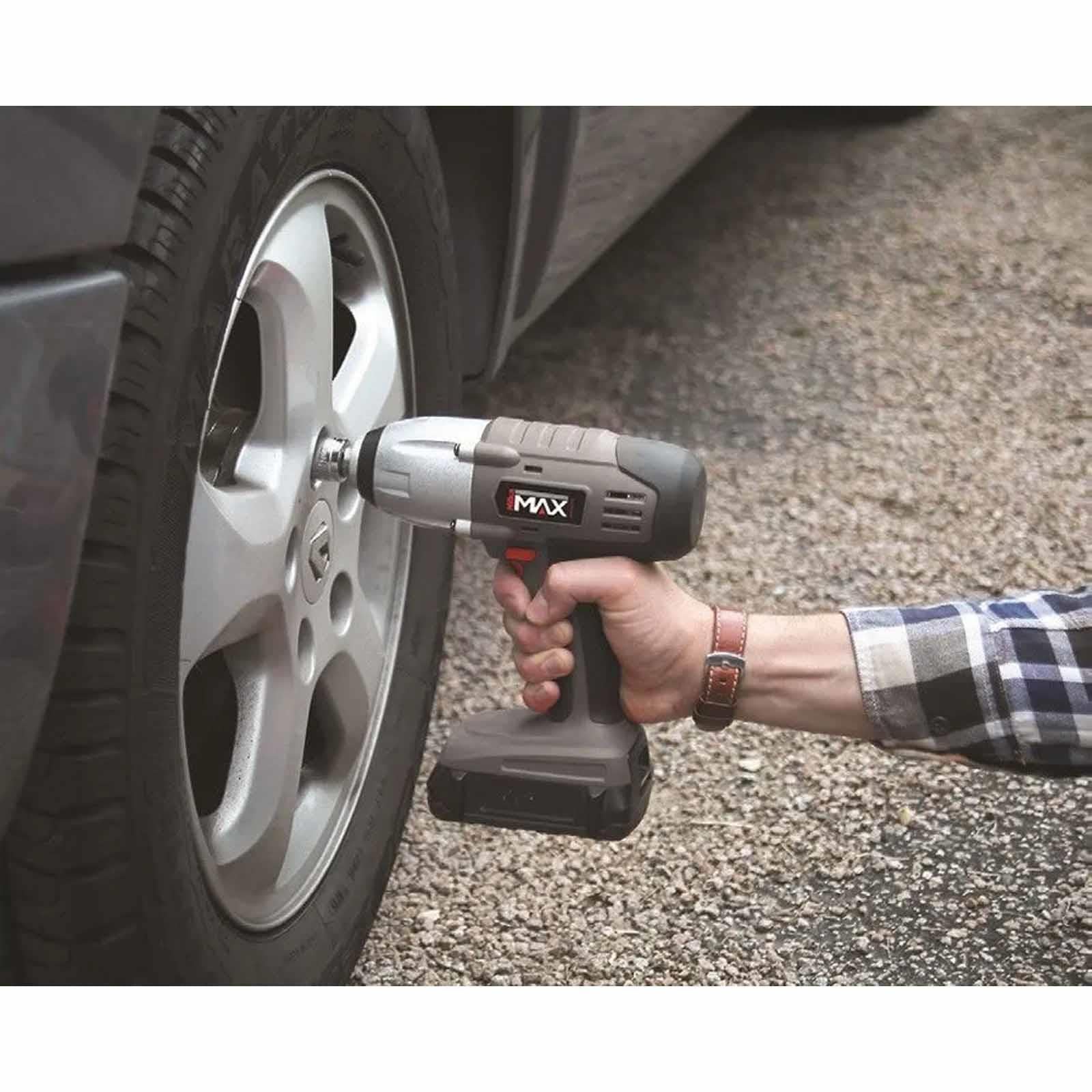 24V Li-ion 1/2" Square Drive Cordless Impact Wrench