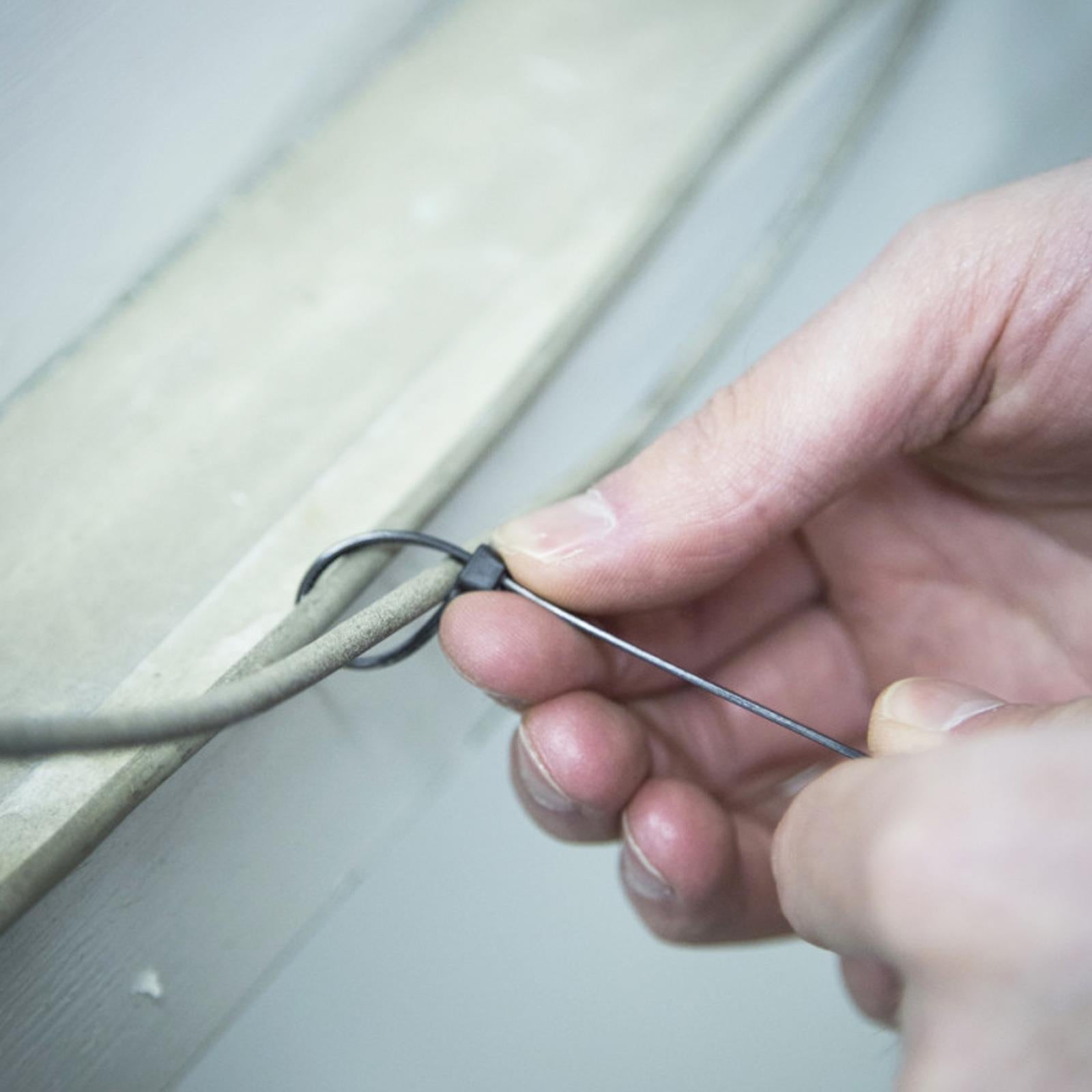 BlueSpot Cable Ties Black Cable Ties Zip Packaging Ties 100Pce 3.6mm x 150mm