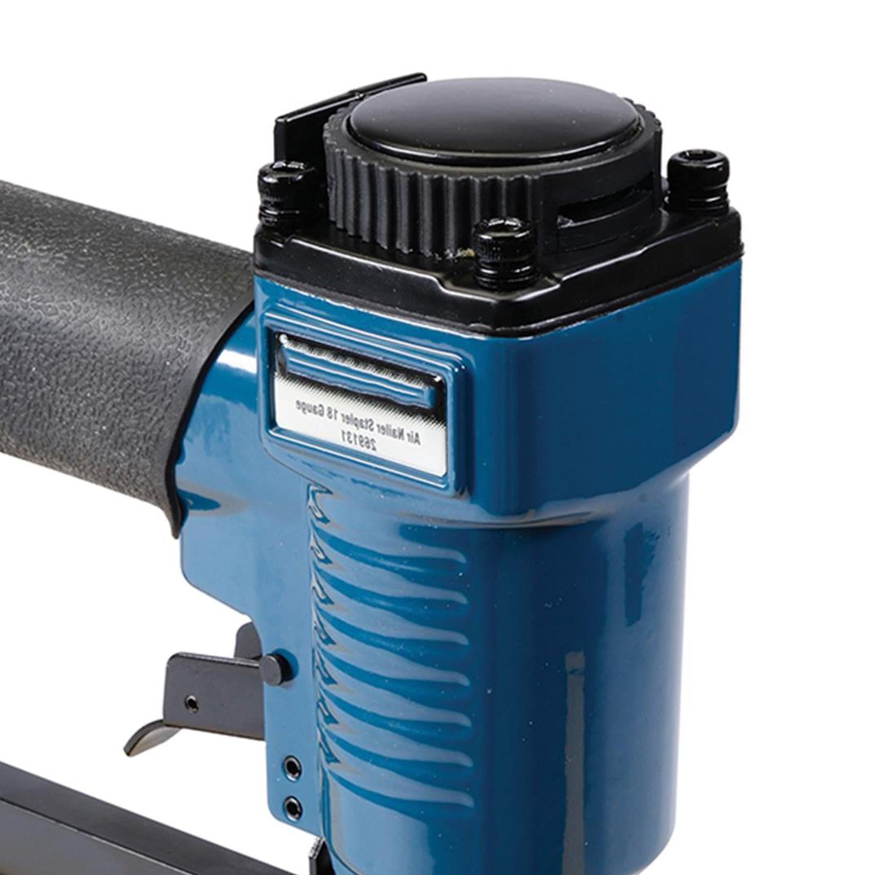 Air Nailer Stapler 32mm 18 Gauge - Nail Gun Stapler Aluminum Body Rubber Handle