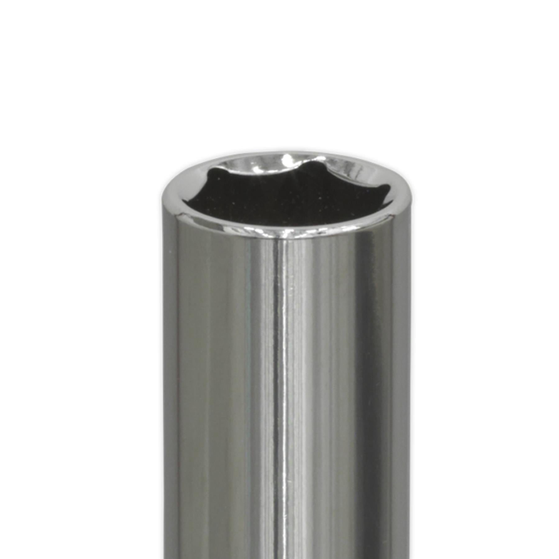 Sealey WallDrive® Socket 16mm Deep 3/8"Sq Drive