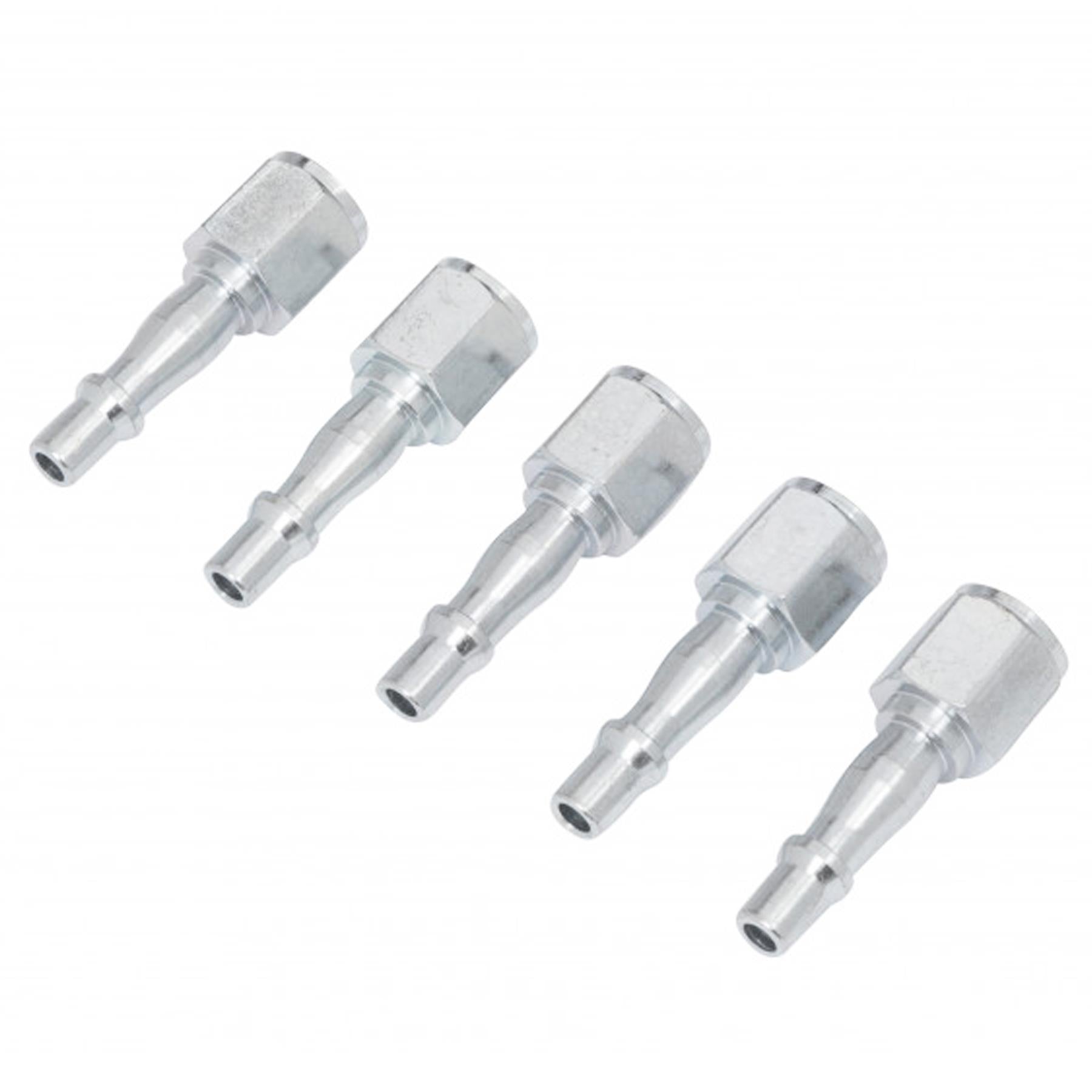 BlueSpot 5 PCE 1/4" Air Line Fittings BSP Female Hose Compressor Connector