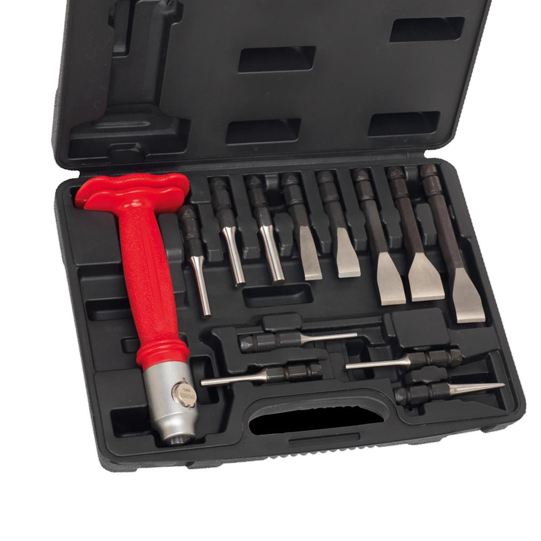 Sealey Interchangeable Punch & Chisel Set 13pc