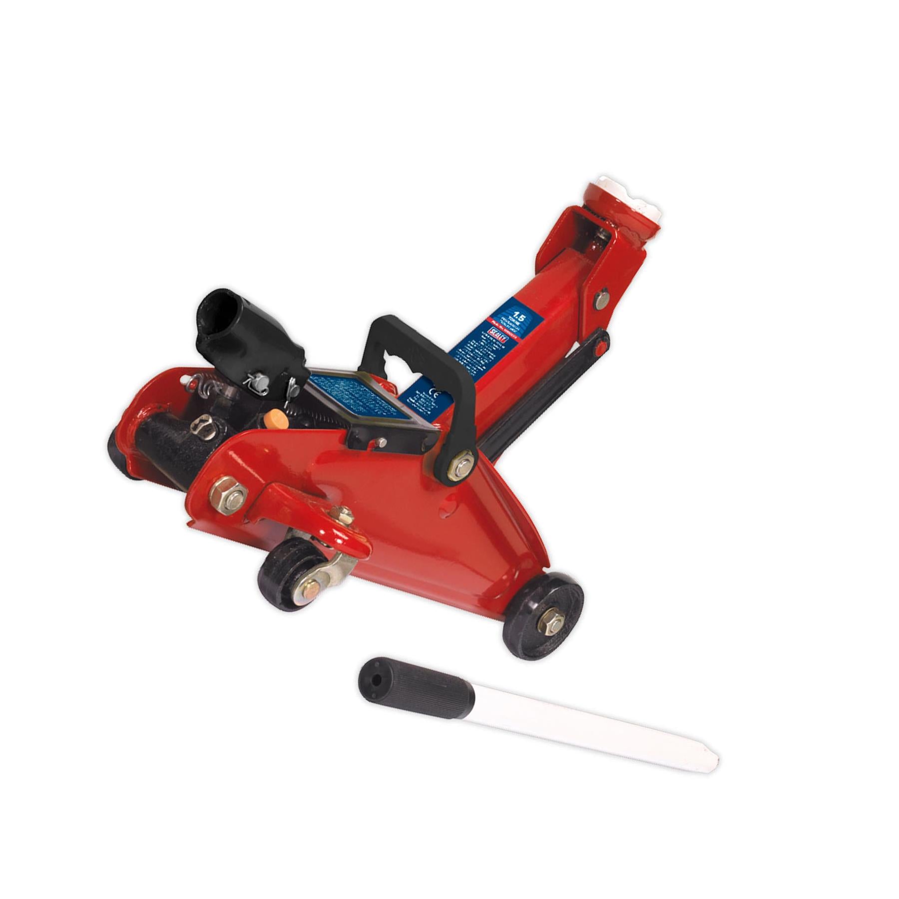 Sealey Trolley Jack 1.5tonne Short Chassis
