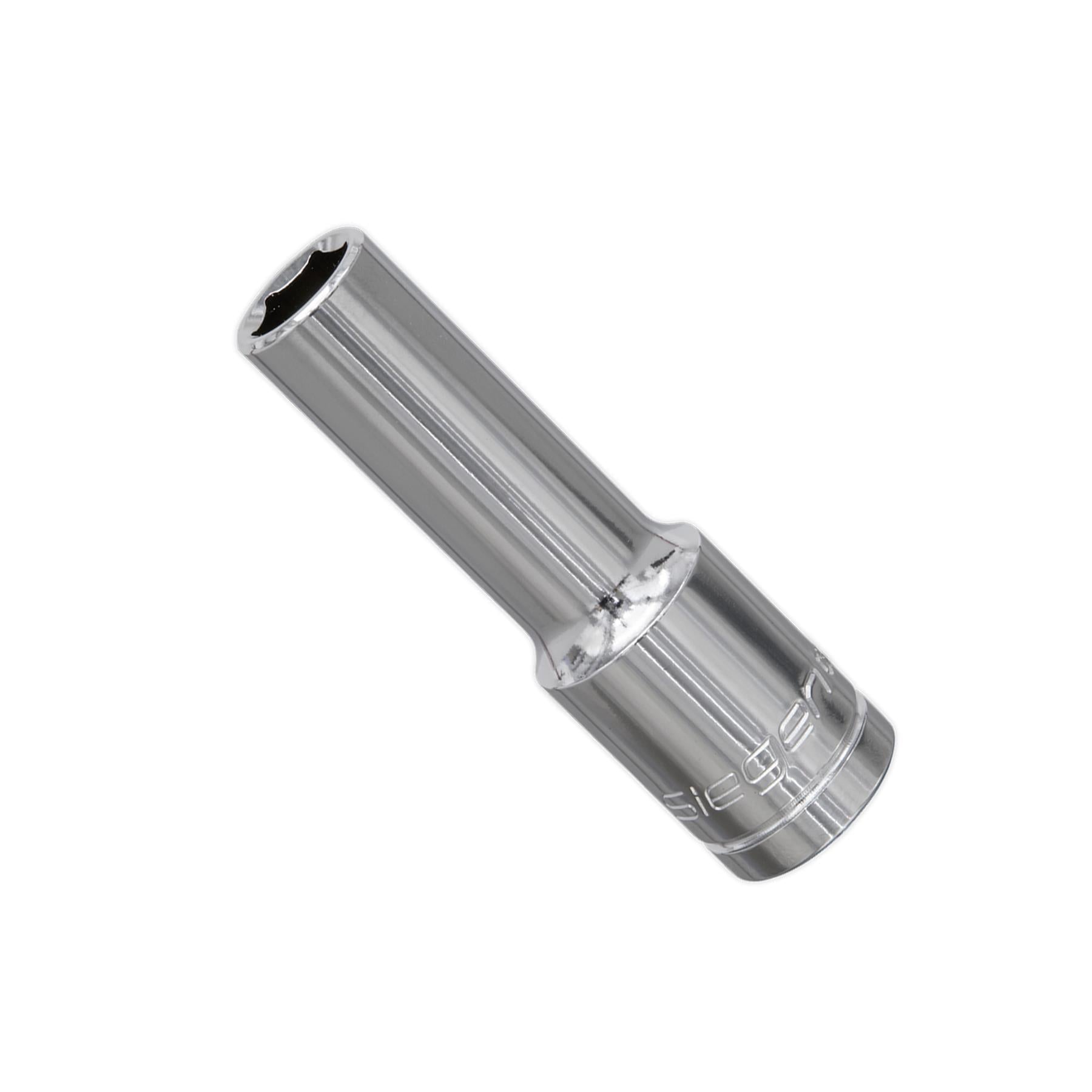 Sealey WallDrive Socket 11mm Deep 1/2"Sq Drive Carbon Steel
