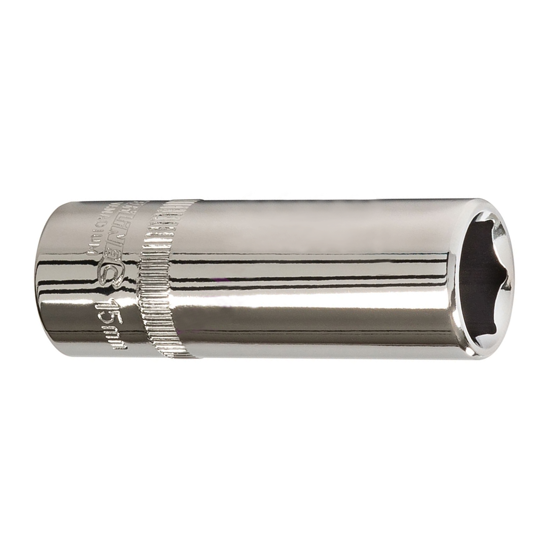 Deep Socket 3/8" Drive 6pt Metric 6 Point Hex Corrotion Resistant Socket 15mm