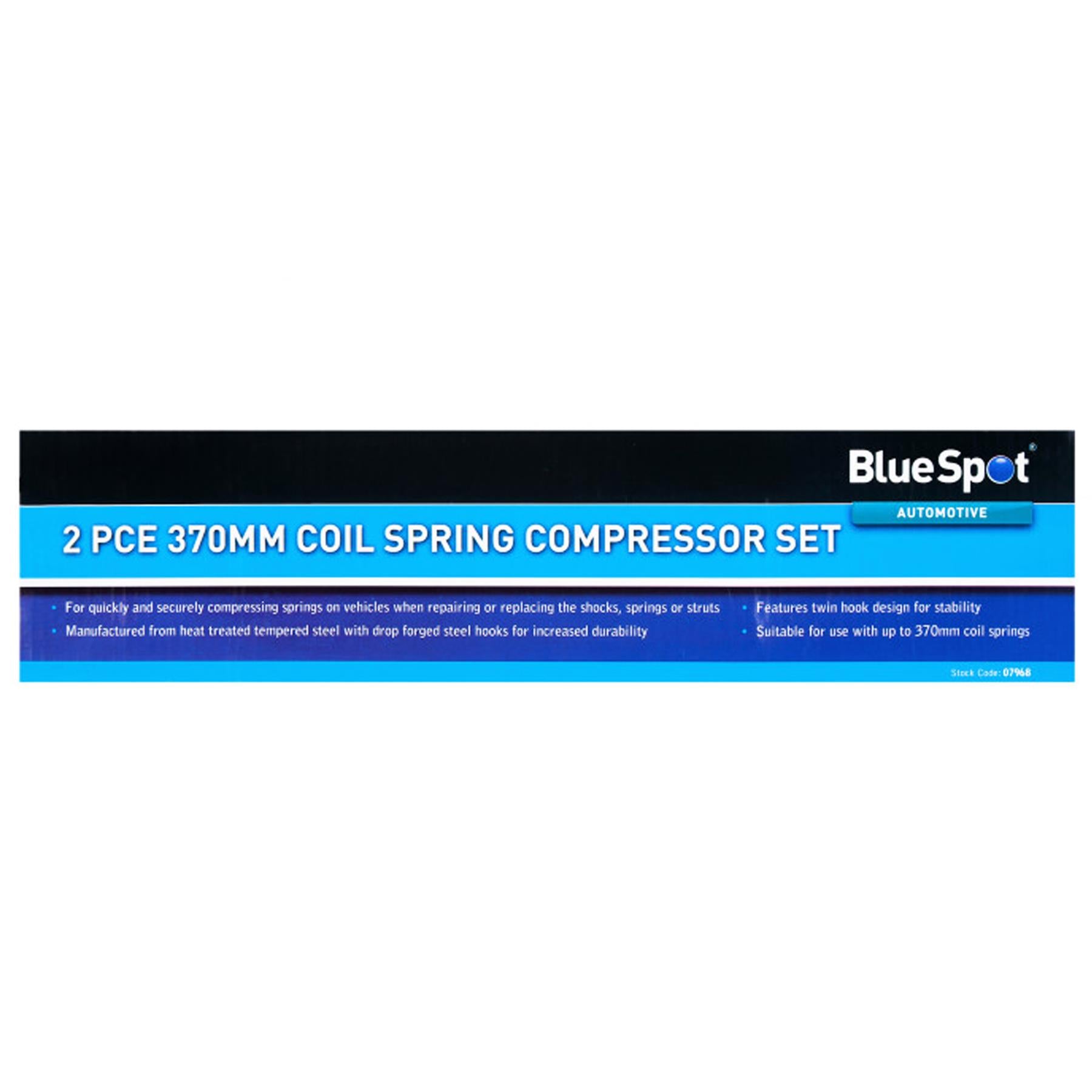 BlueSpot 2 Pce Car 370mm Coil Spring Compressor Kit