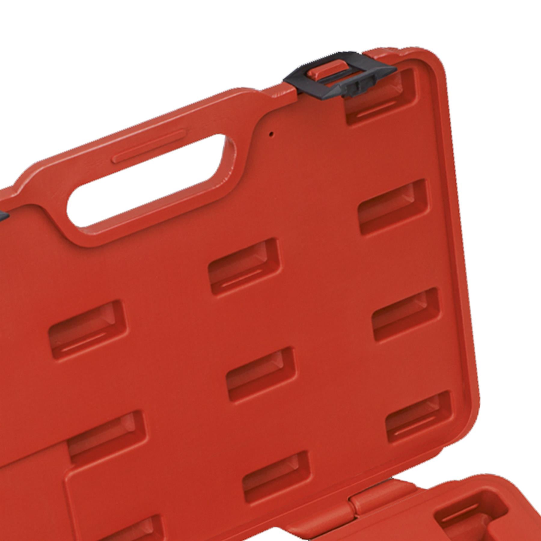 Diesel Compression Gauge, Hose & TDC Base Kit VSE3157 SYC Sealey