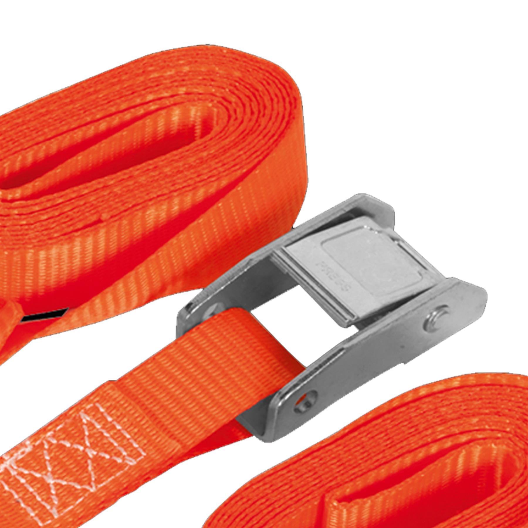 Sealey Cam Buckle Tie Down 25mmx2.5m Poly Web 250kg Load Test