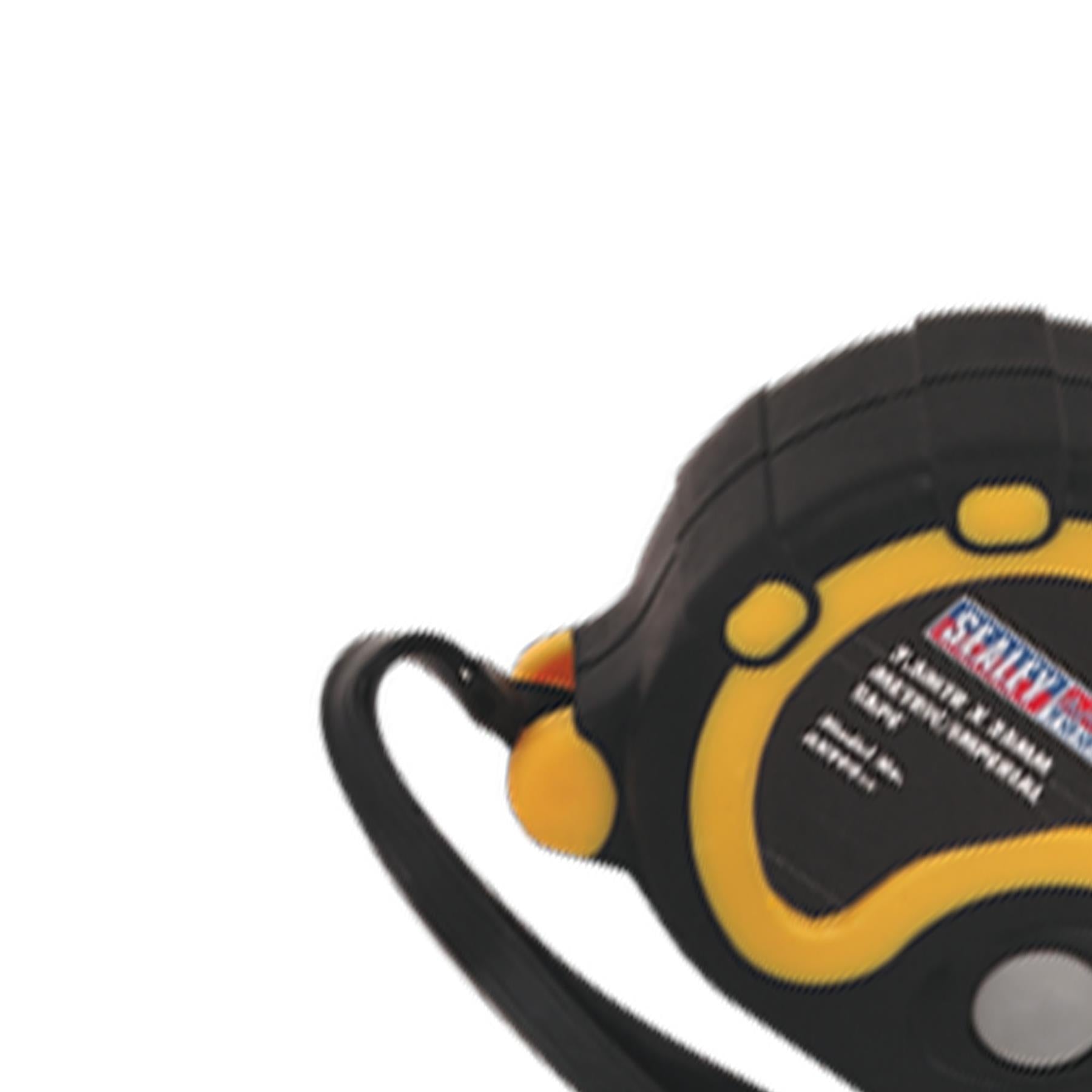 Sealey Rubber Tape Measure 7.5m(25ft) x 25mm Metric/Imperial