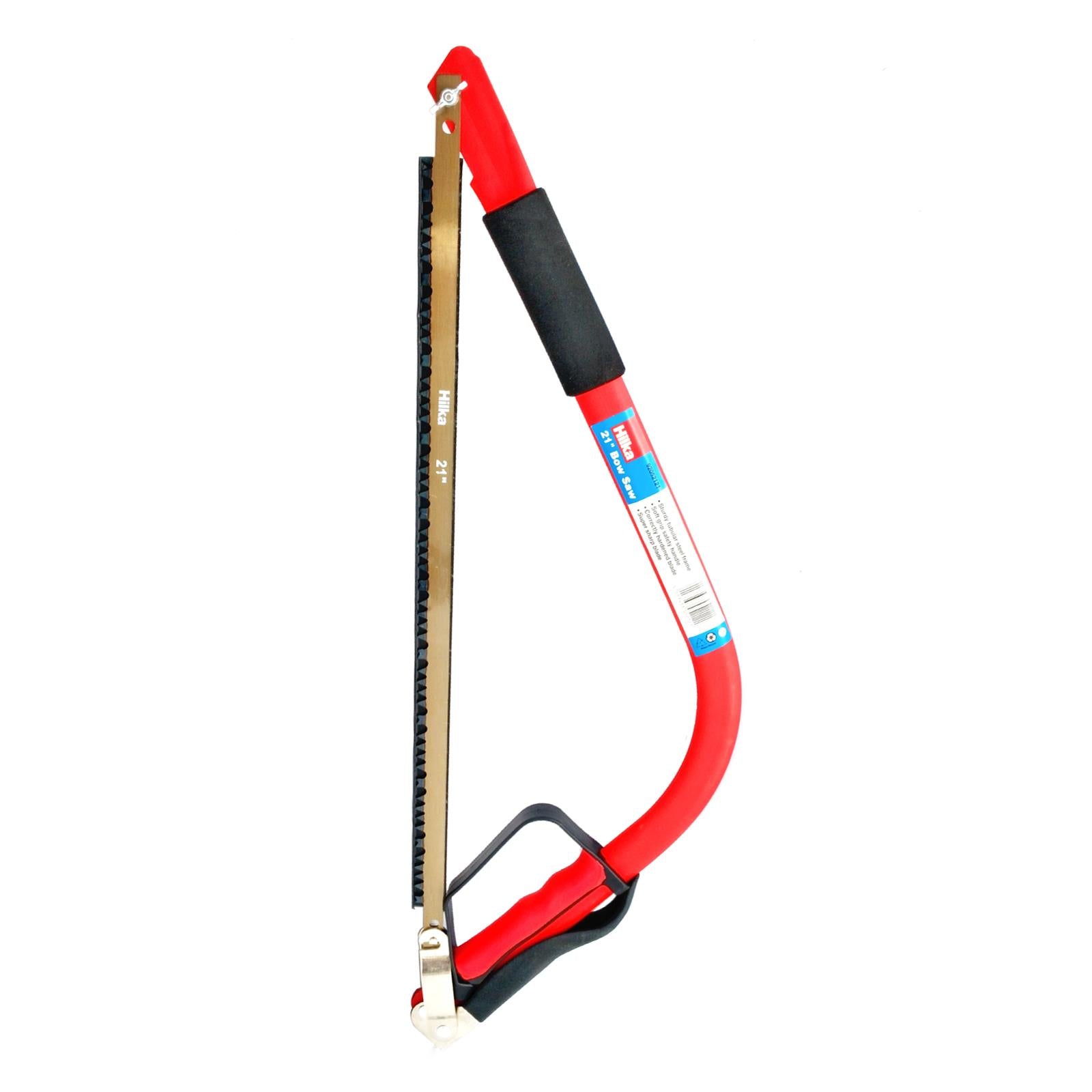 21" Sturdy Tubular Steel Frame With Soft Grip Pruning Bow Saw