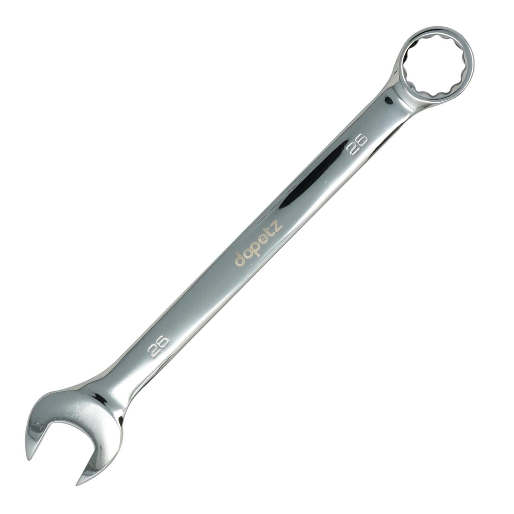 Combination Open Ring Spanner Chrome Mechanics Garage Tools 26mm