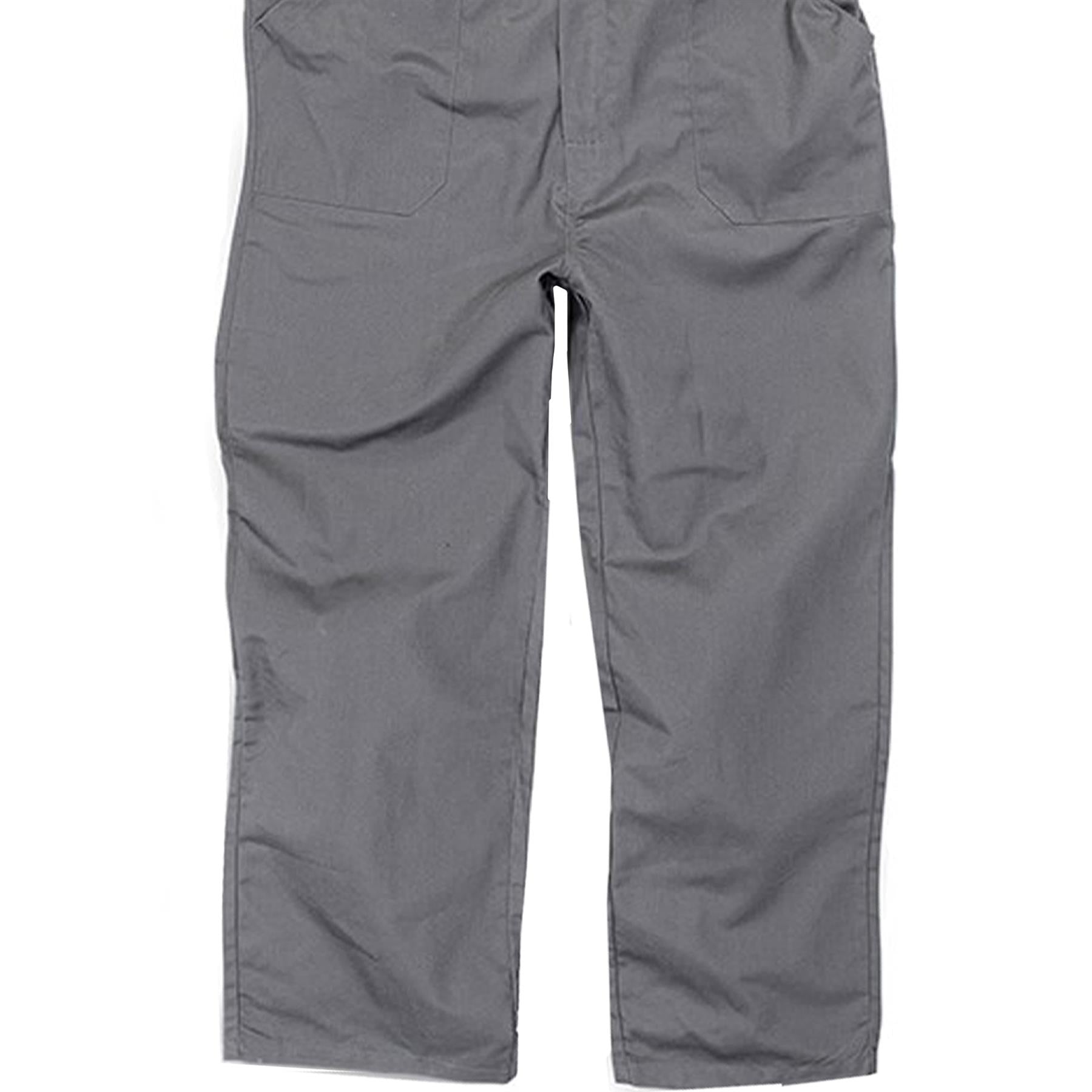 Tough Grit Men Zip Front Coverall Boilersuit Charcoal M