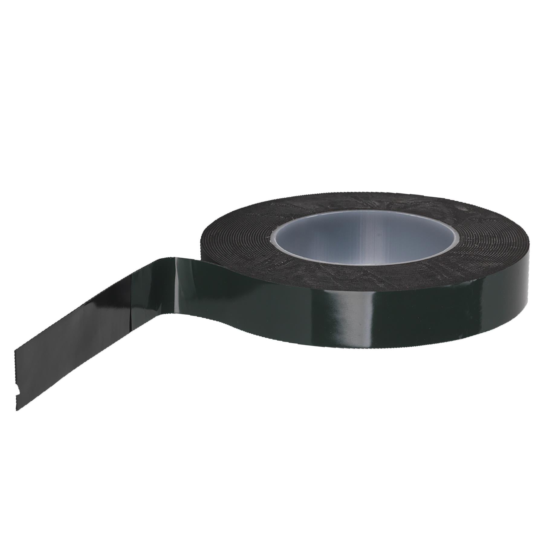 Sealey Double-Sided Adhesive Foam Tape 25mm x 10m Green Backing