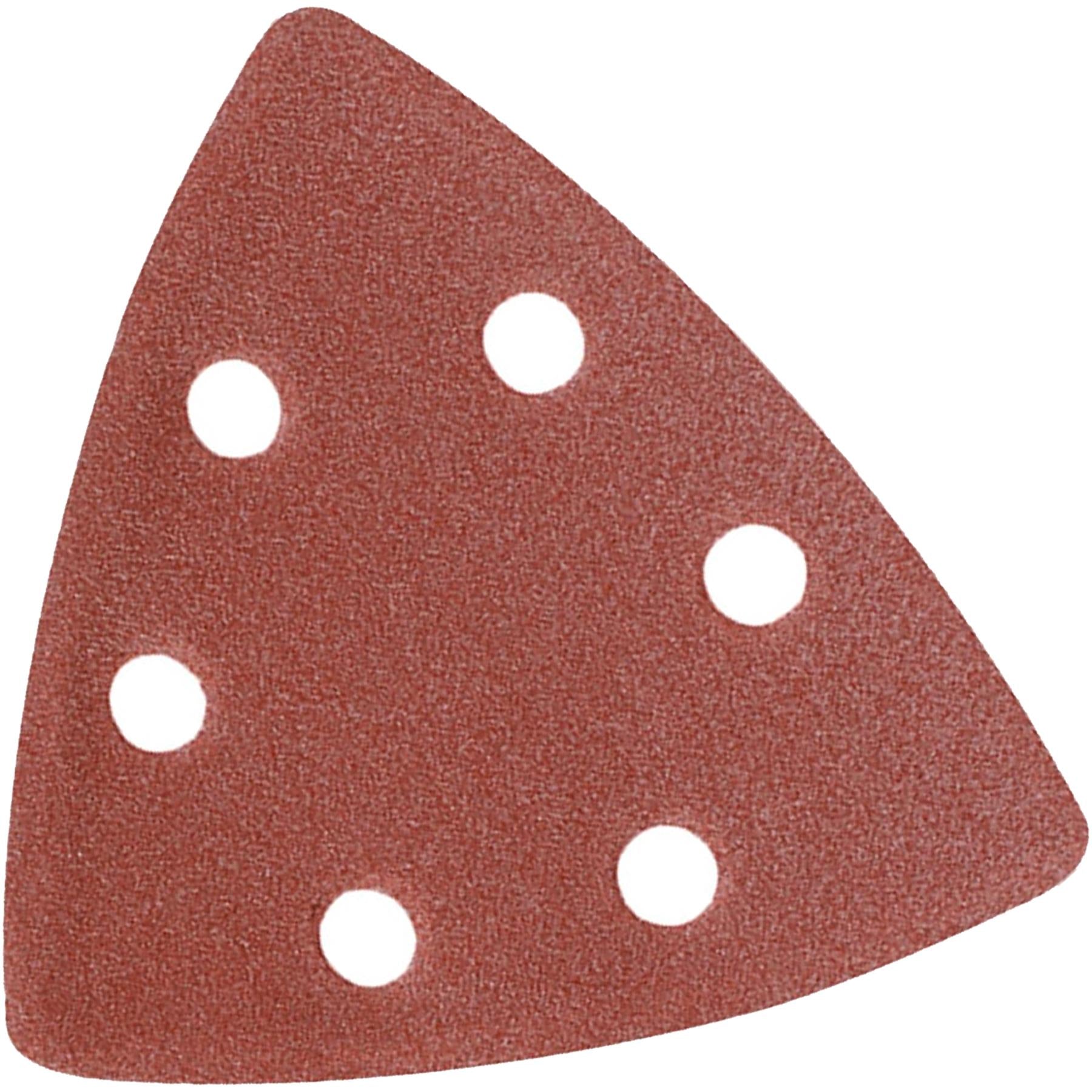 Triangle Sanding Sheets 90mm 10Pk Grit 120 Hook & Loop Aluminium Oxide