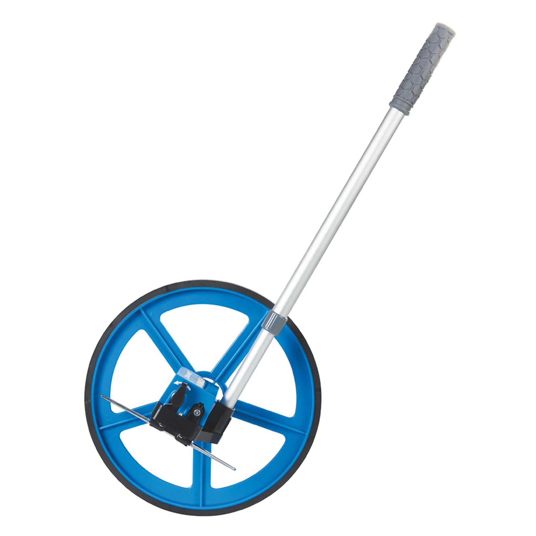 Metric Measuring Wheel 0 - 99,999.9M Aluminium Handle With Rubber Grip