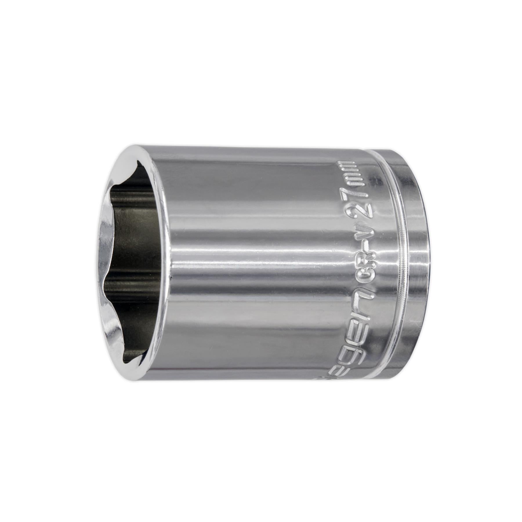 Sealey WallDrive Socket 27mm 1/2"Sq Drive