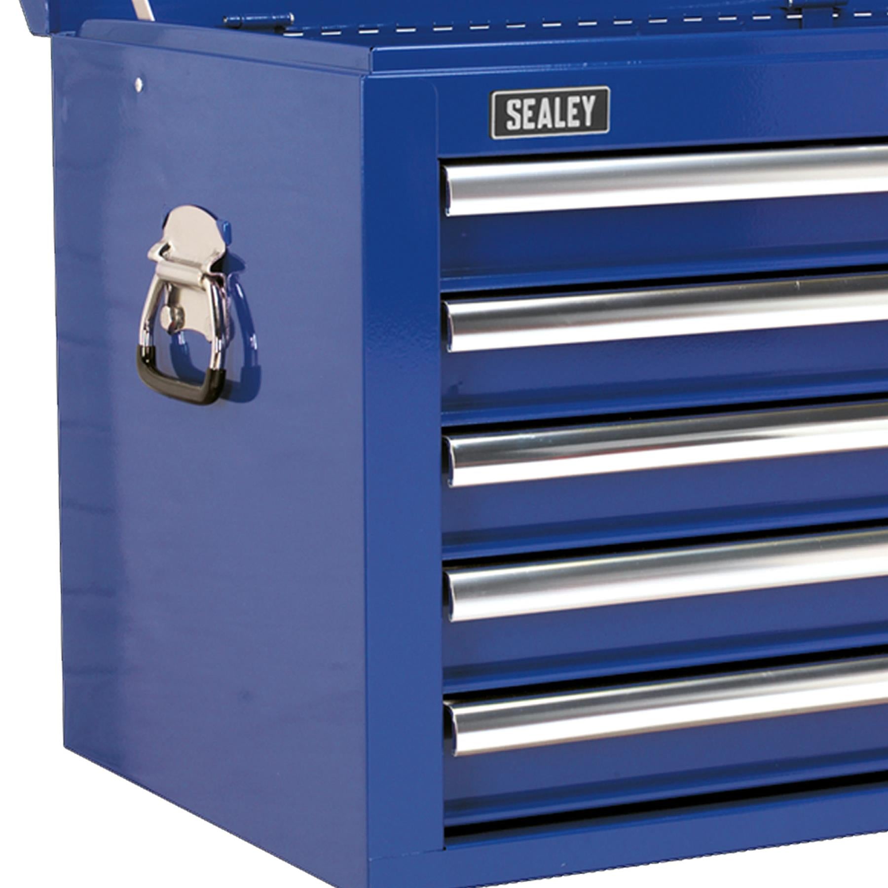 Sealey Topchest 5 Drawer with Ball Bearing Slides - Blue