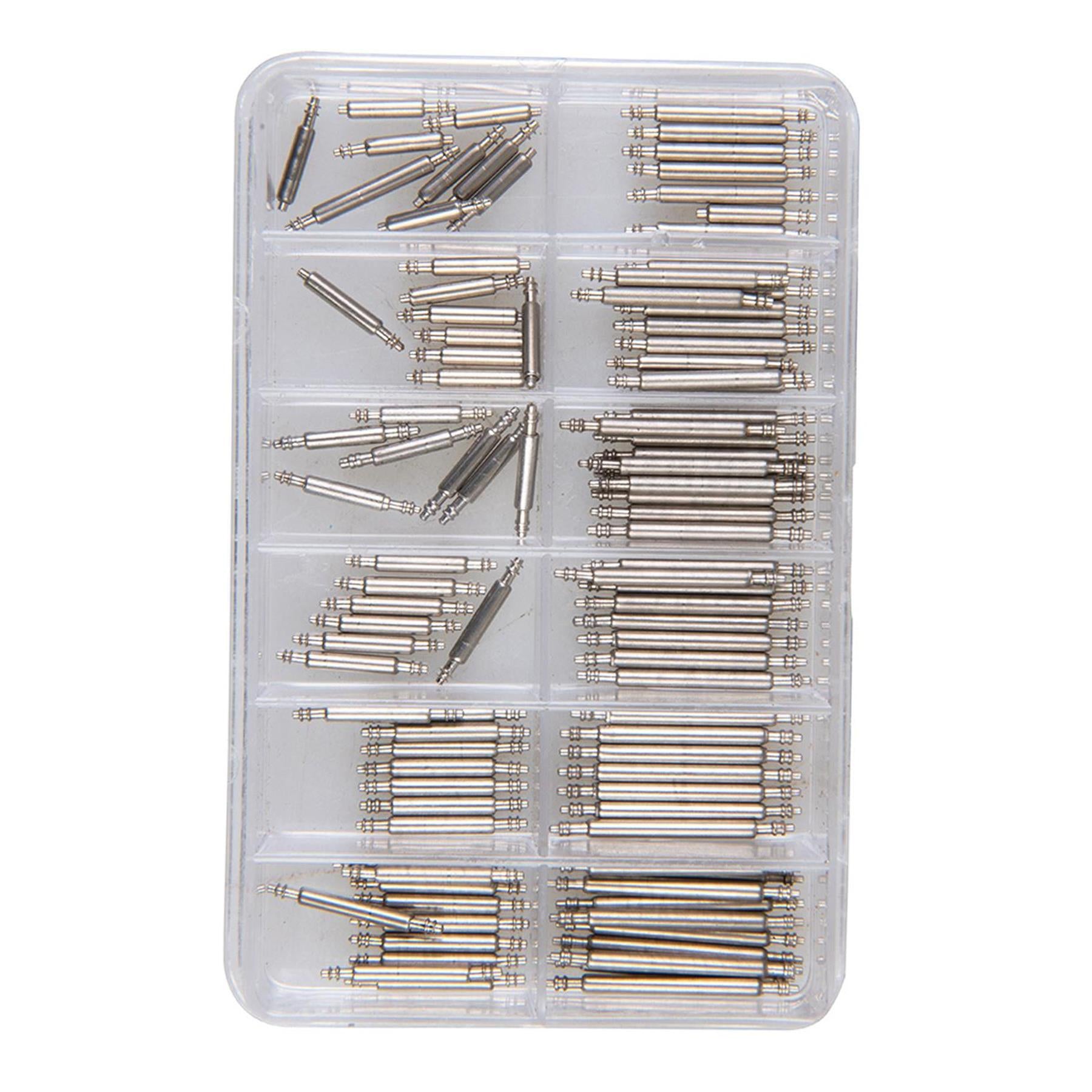 Stainless Steel Watch Strap Spring Bars Pins Strong With Removel Tool 102 Pc Set
