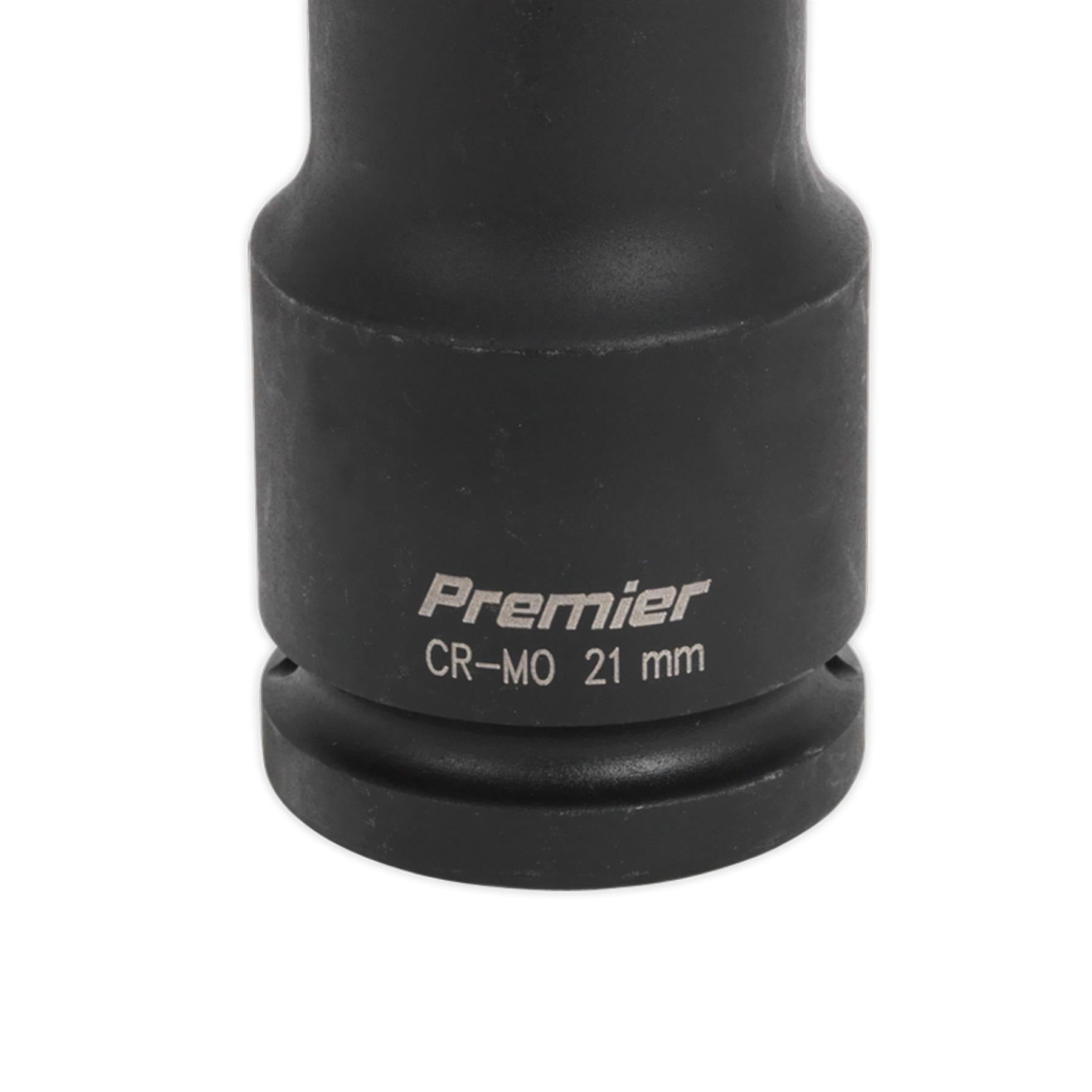 Sealey Impact Socket 21mm Deep 3/4"Sq Drive