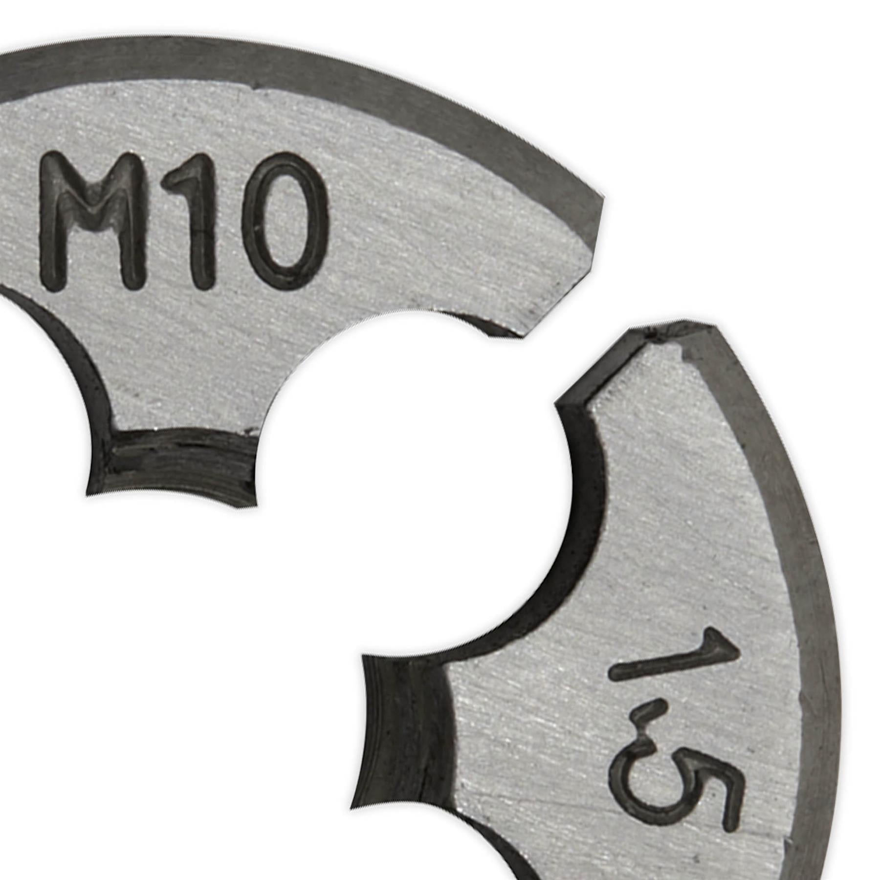 Sealey Split Die M10 x 1.5mm Thread Cutting