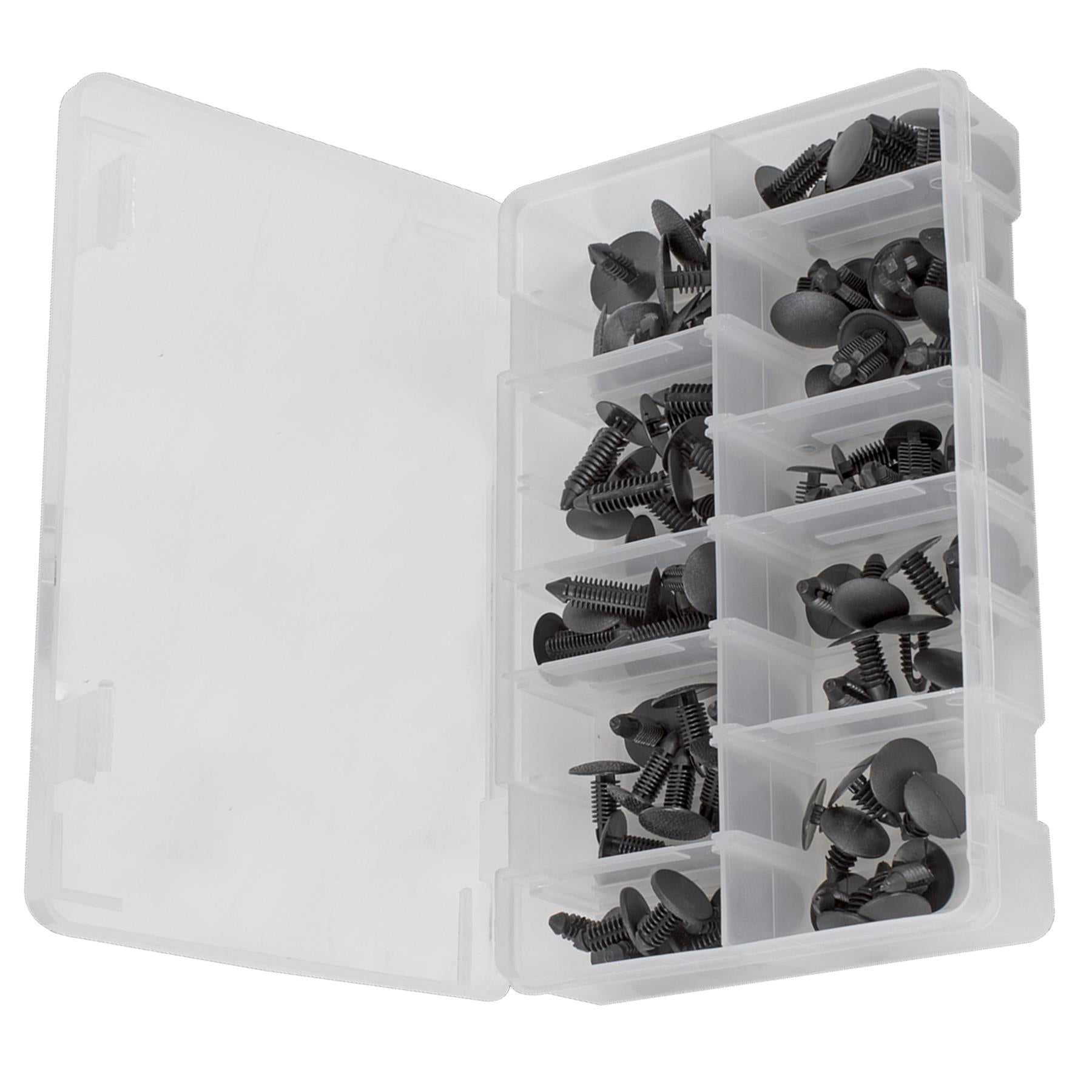 Sealey Fir Tree Clip Assortment - Pack of 100