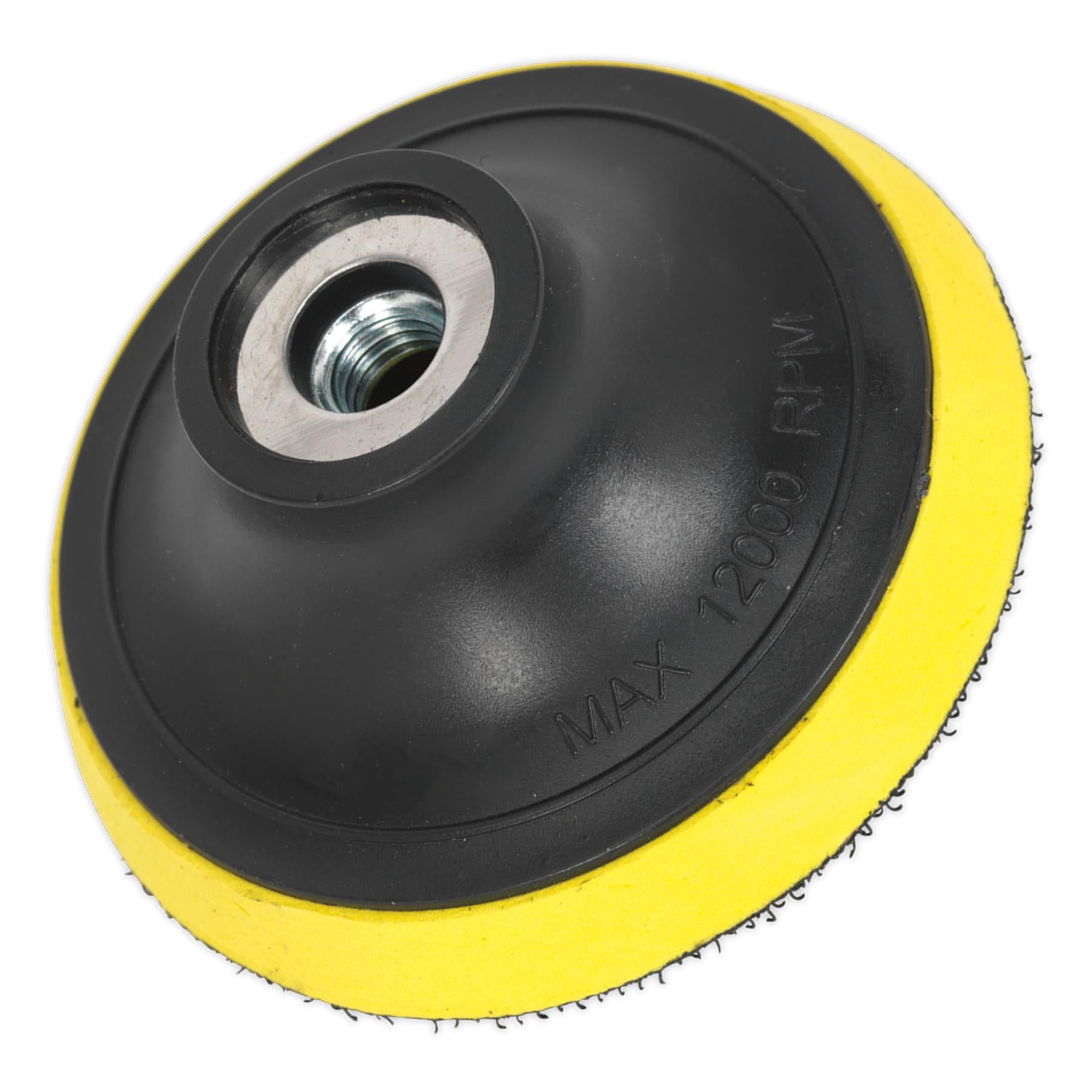 Sealey Hook-and-Loop Backing Pad 75mm M10 x 1.5mm