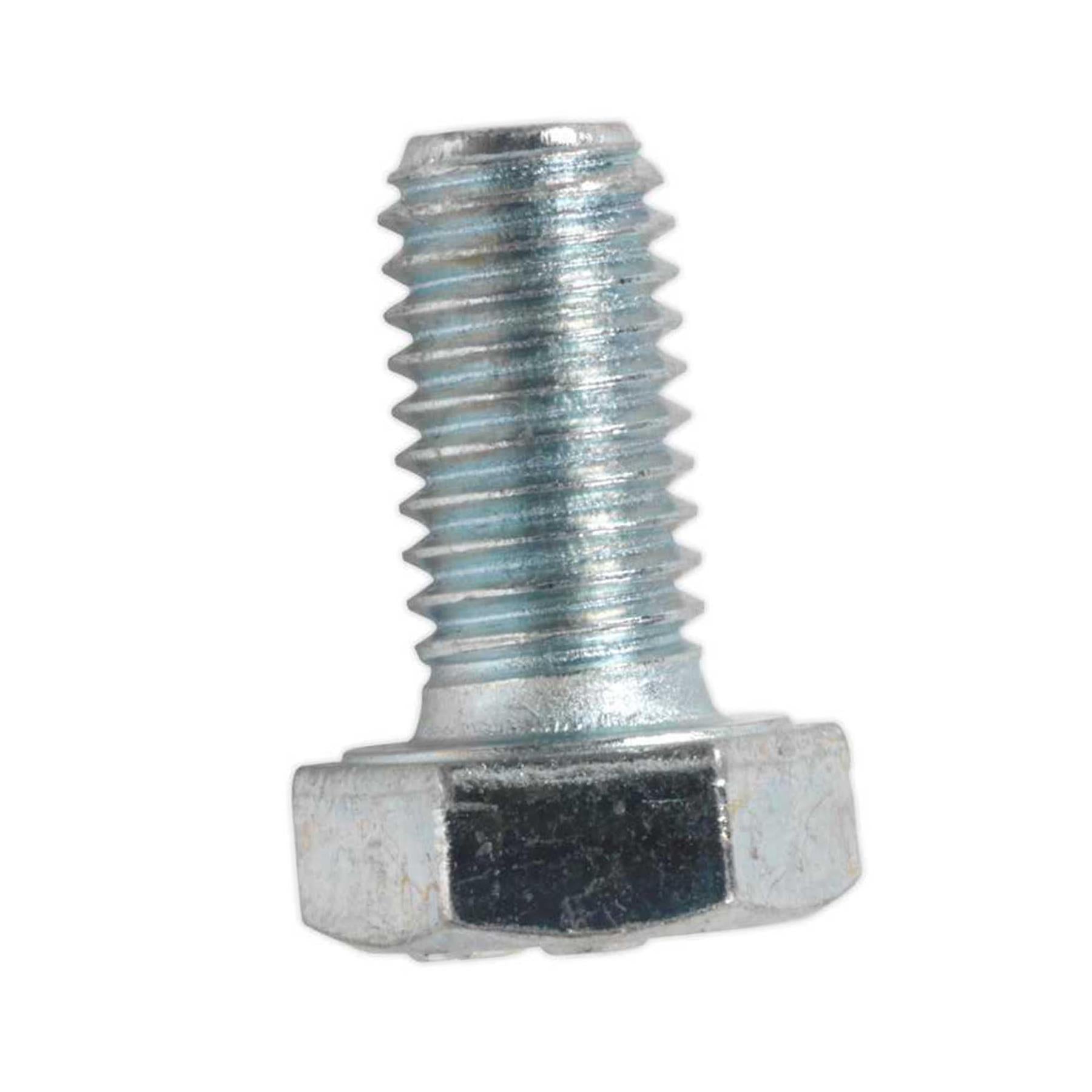 Sealey HT Setscrew M8 x 16mm 8.8 Zinc Pack of 50