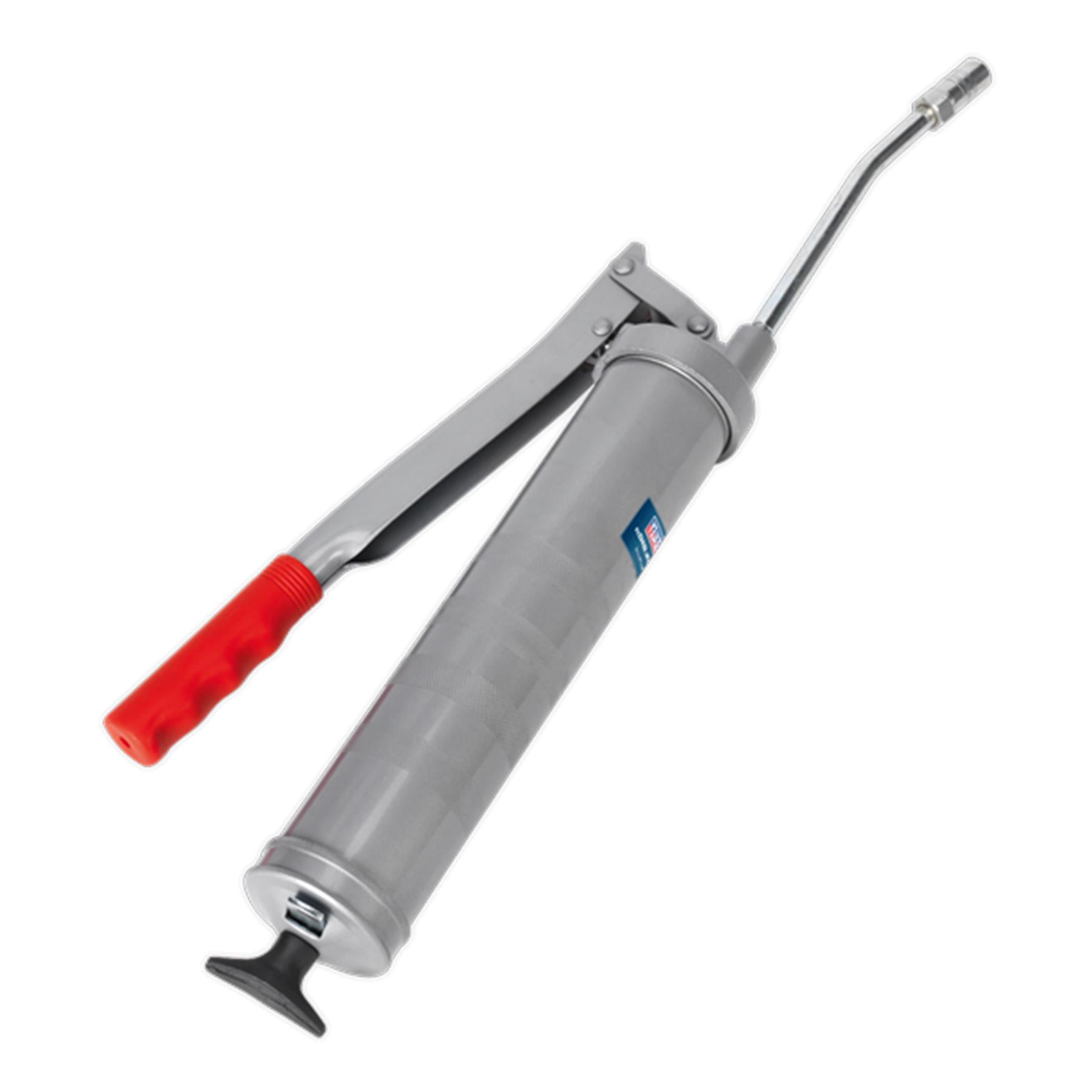 Sealey Side Lever Action Grease Gun 3 Way Fill Greaser Lubrication 8000PSI 400g