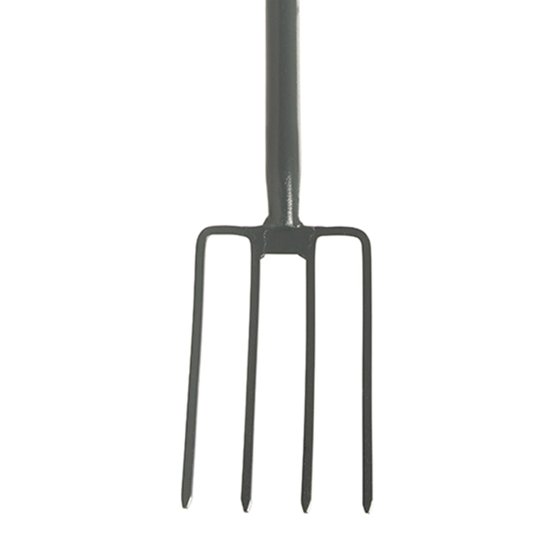 Digging Fork 990mm Gardening Head L X W: 280 X 190mm Hammered Paint Finish