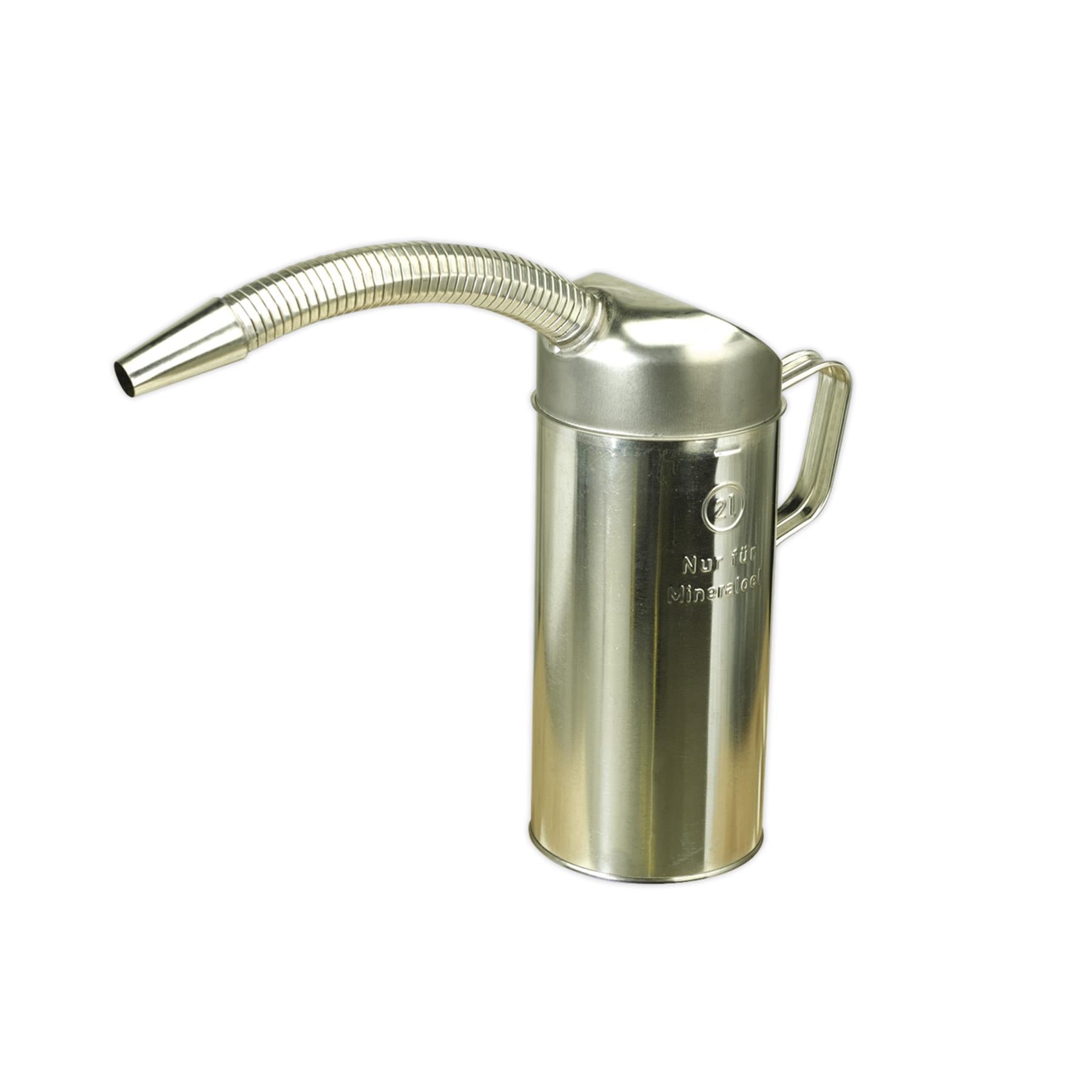 Sealey Measuring Jug Metal with Flexible Spout 2L