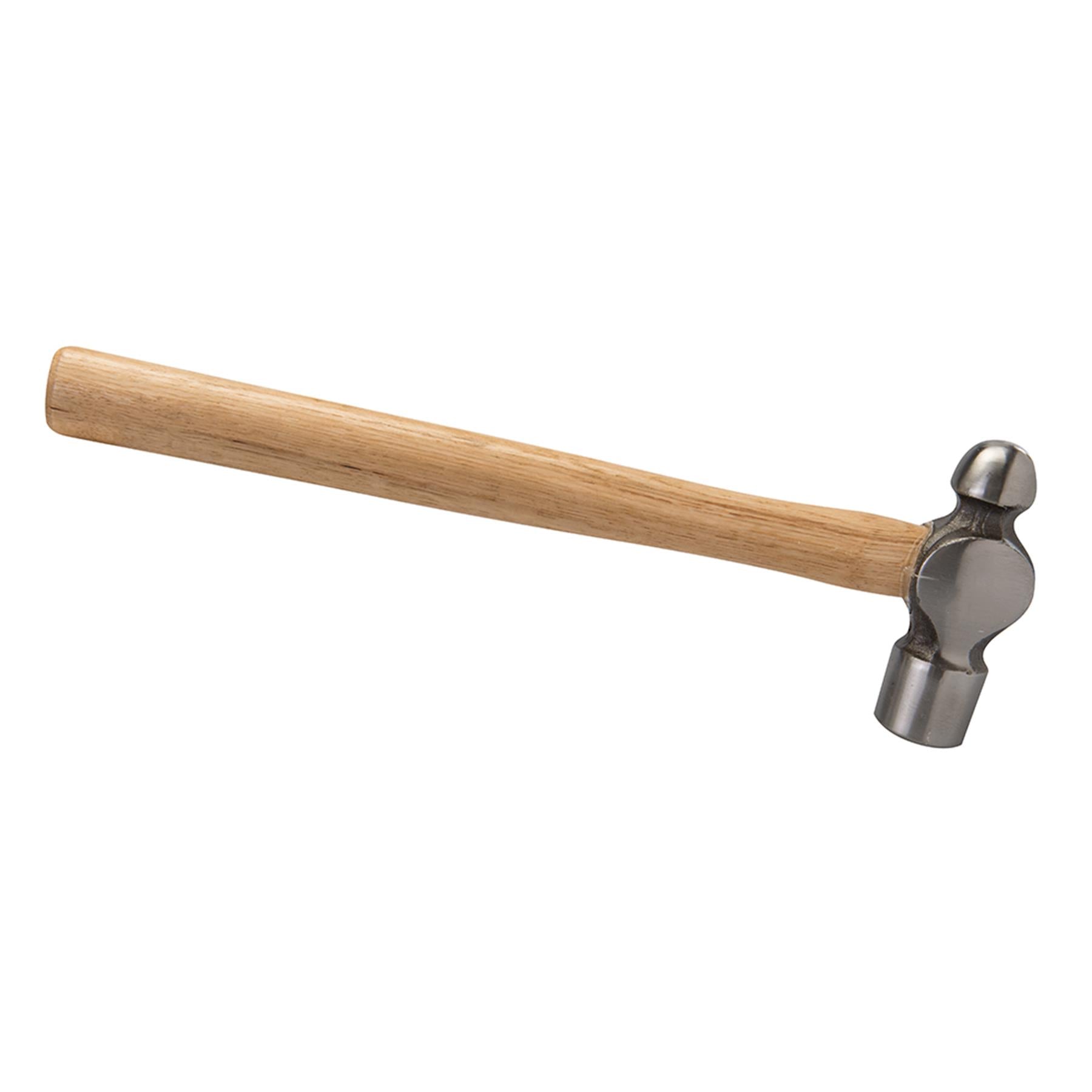 Hardwood Ball Pein Hammer 32Oz(907G) Strong Forged Steel Metal Punching Riveting
