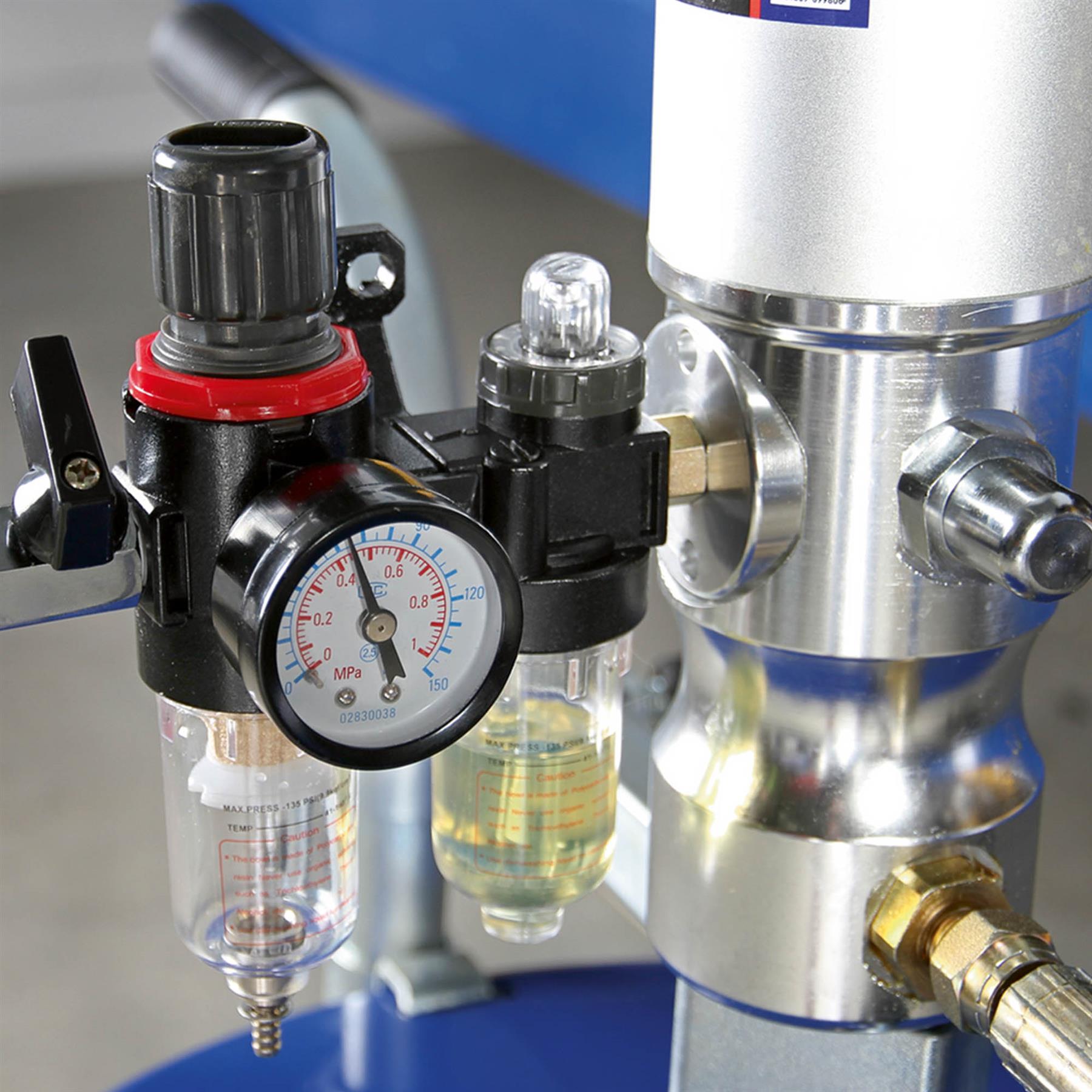 Sealey Grease Pump Air Operated 50kg Garage Workshop DIY