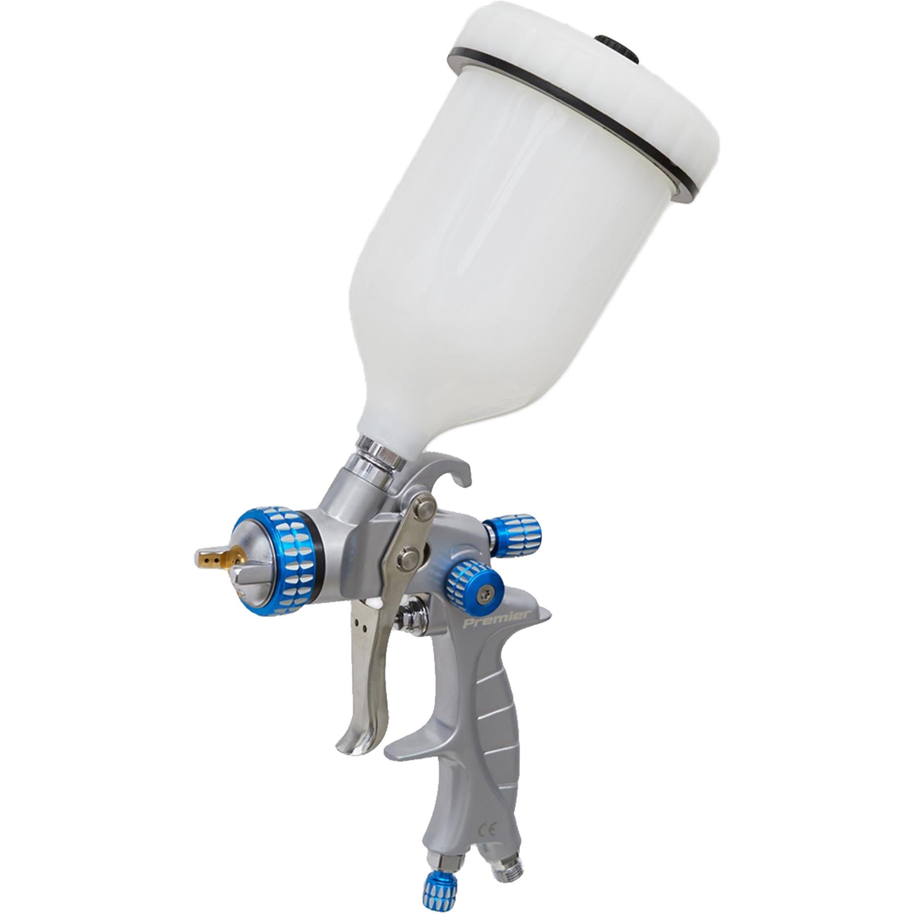 Sealey SP Gravity Feed Spray Gun 1.4mm Set-Up