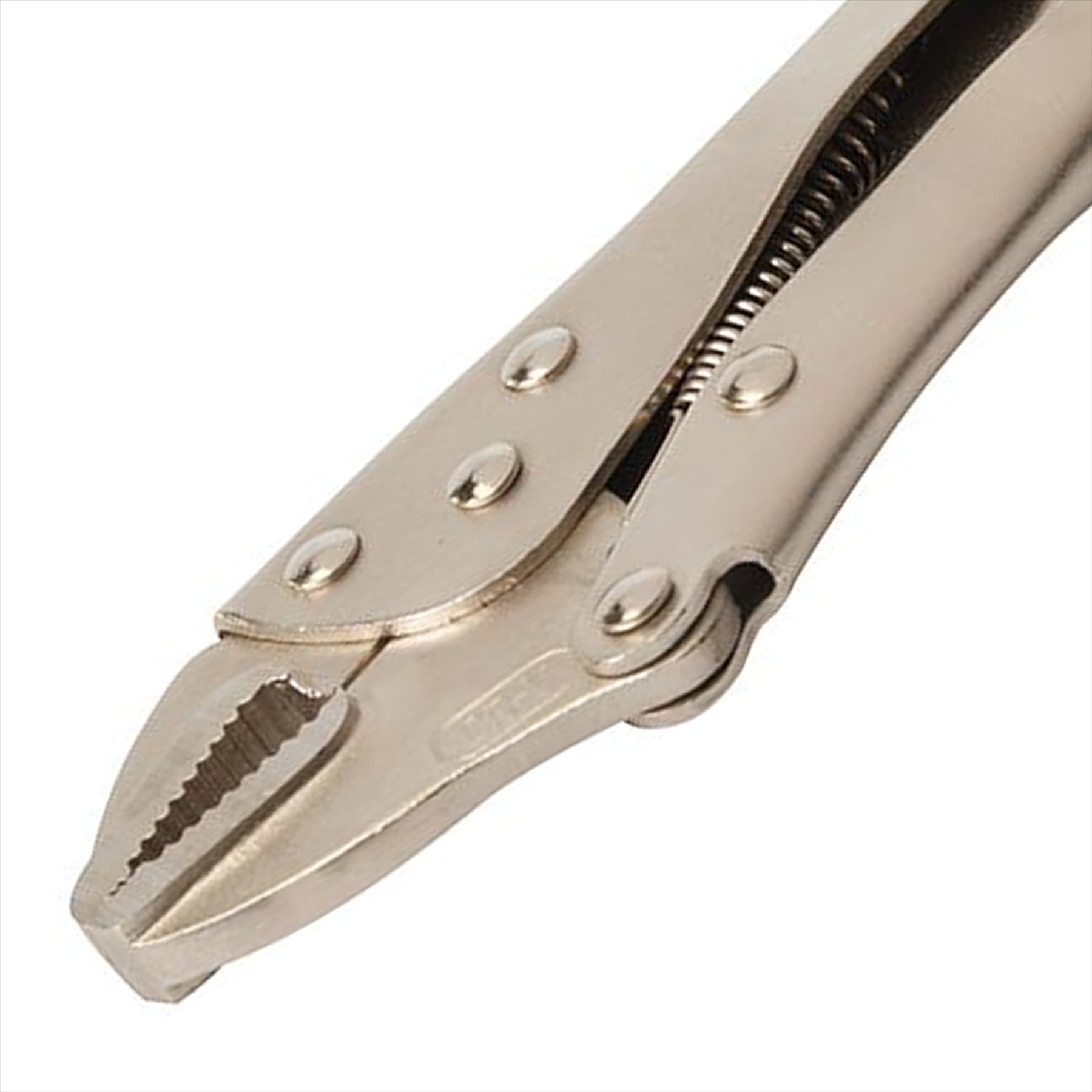 Self Locking Pliers - 220mm Straight Easy Screw Adjustment For Controlled Grip