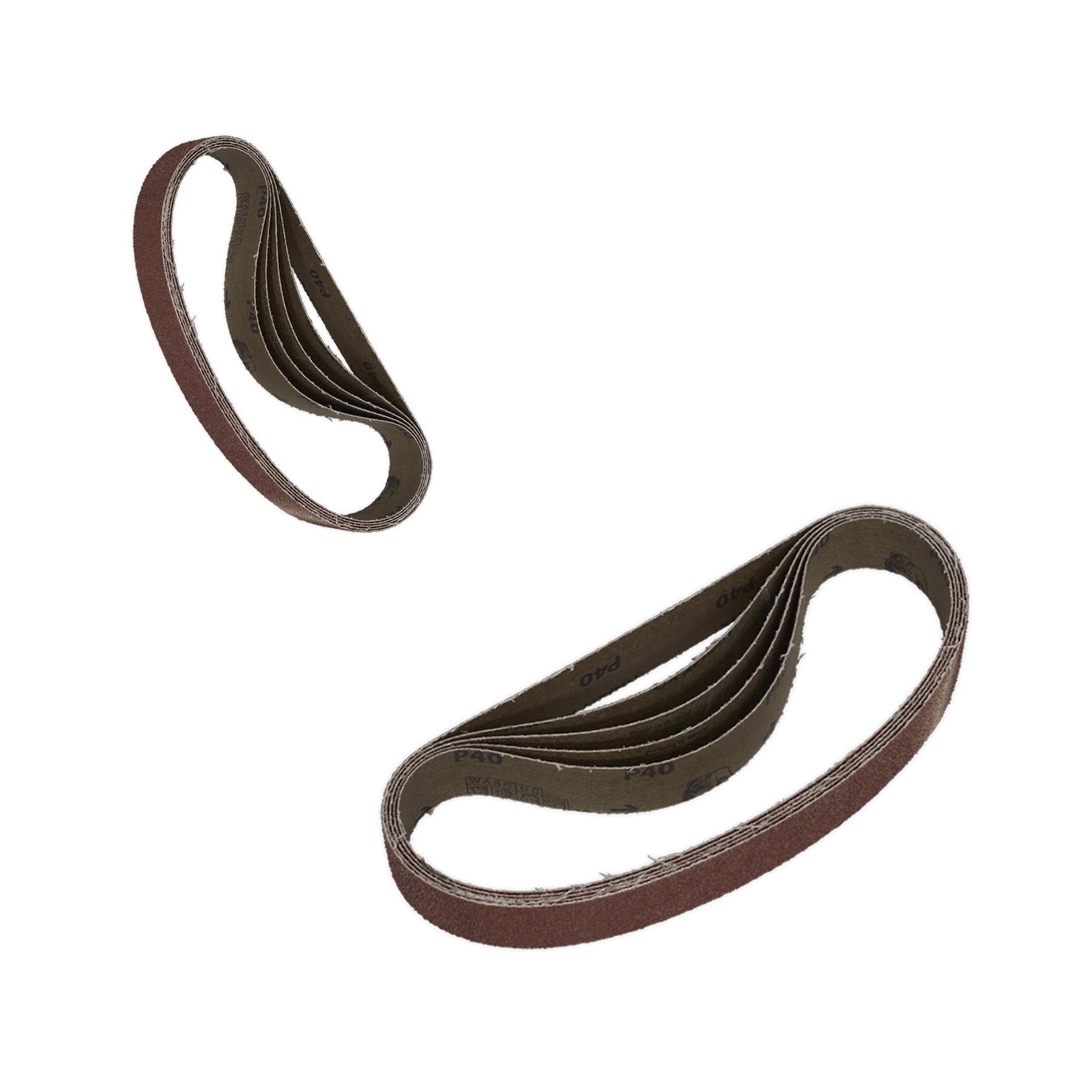 Sealey Sanding Belt 30 x 540mm 40Grit Pack of 5
