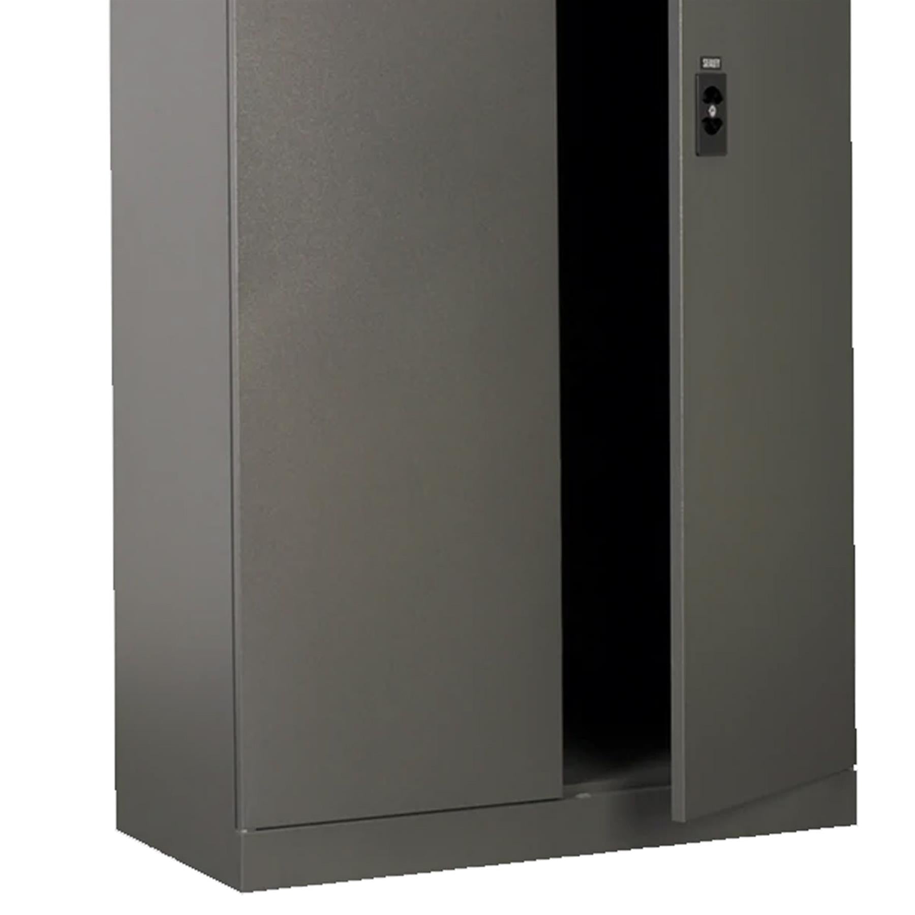 Sealey Floor Cabinet 4 Shelf plus Hanging Rail 2 Door